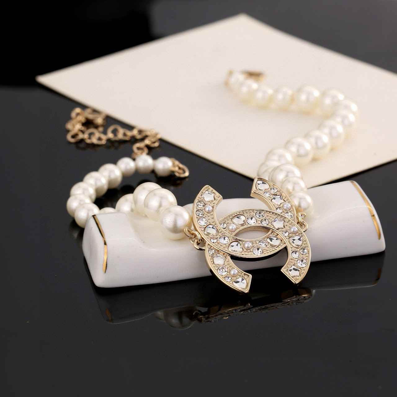 Chanel Haute Couture Haute Couture Fine Jewelry Necklace Bracelet Ring 7