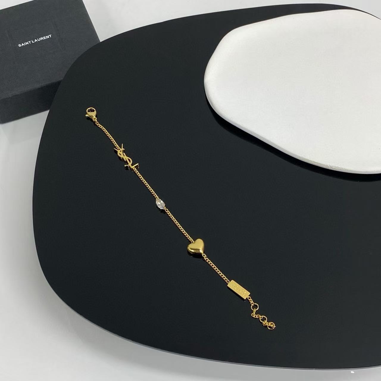 Saint Laurent YSL 圣罗兰 手链 原装黄铜材质
