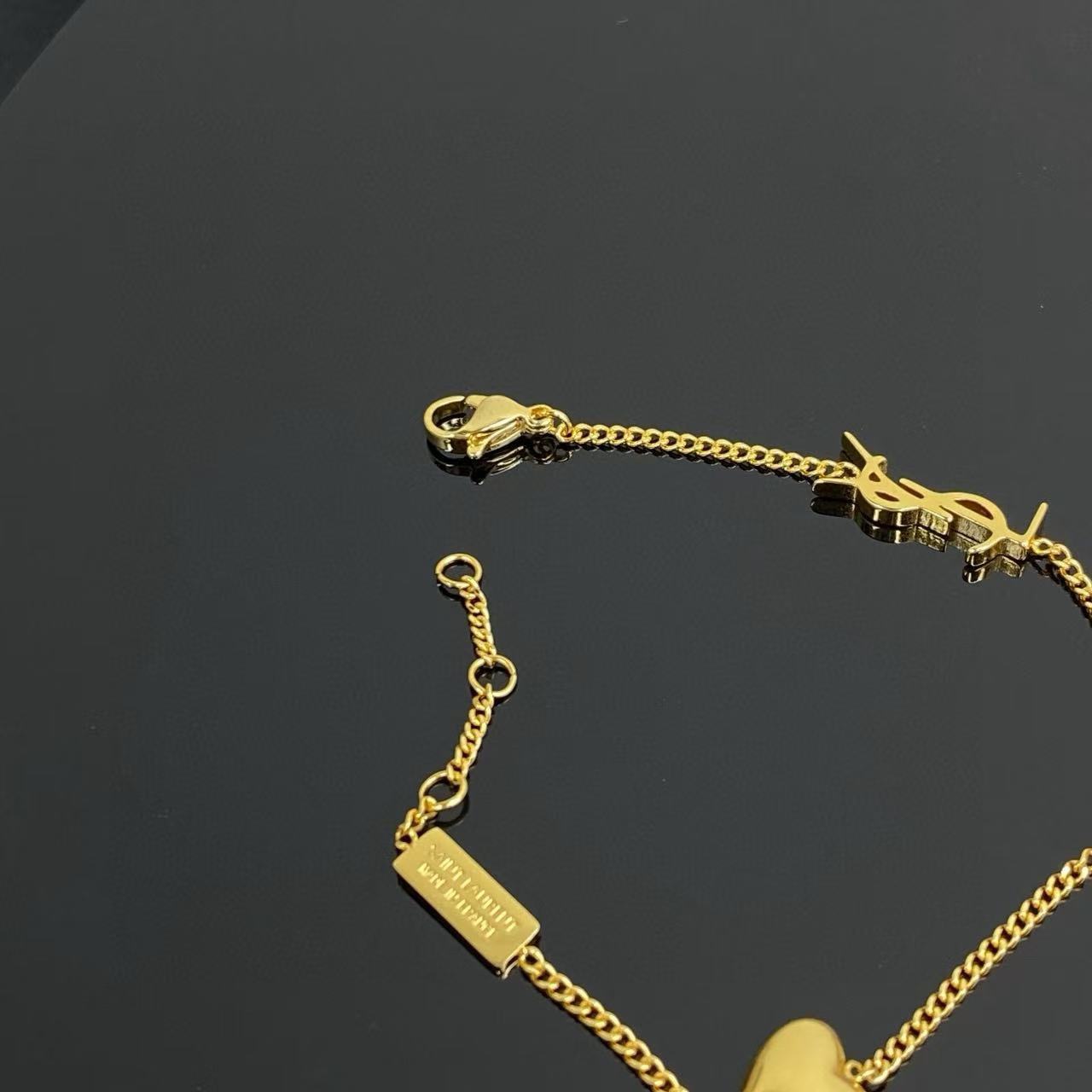 Saint Laurent YSL 圣罗兰 手链 原装黄铜材质
