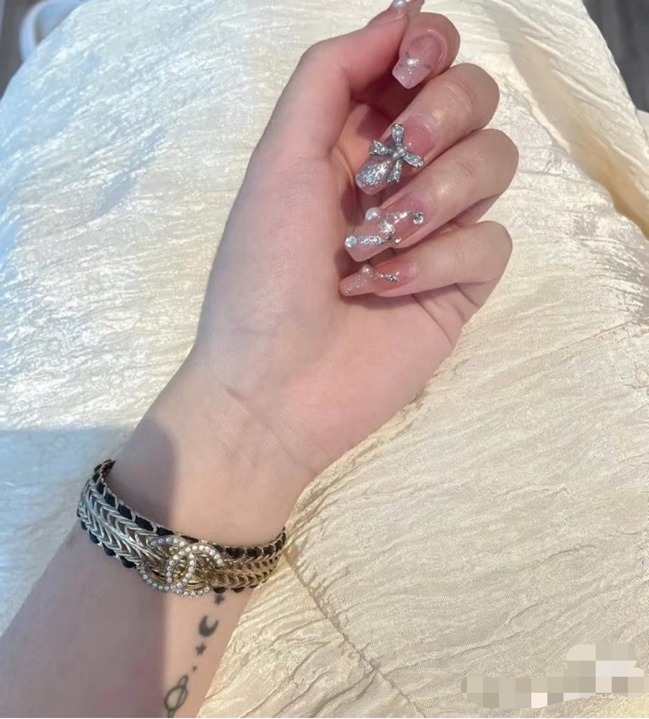 Chanel 精工版本 极力推荐 香奈儿黑皮手镯 材质定制 zp购入 定制零头不到 白富美闭眼入