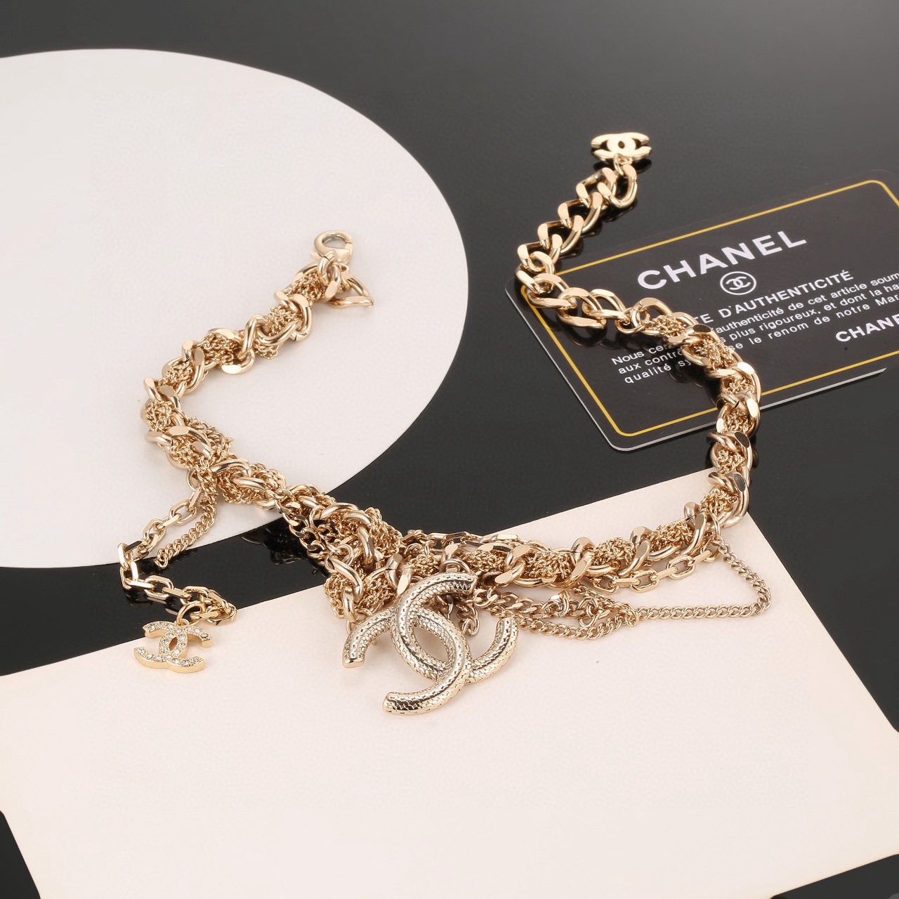 Chanel CHANEL 小香项链 高端品质 同材质 做工 细腻 本 多层链条设计