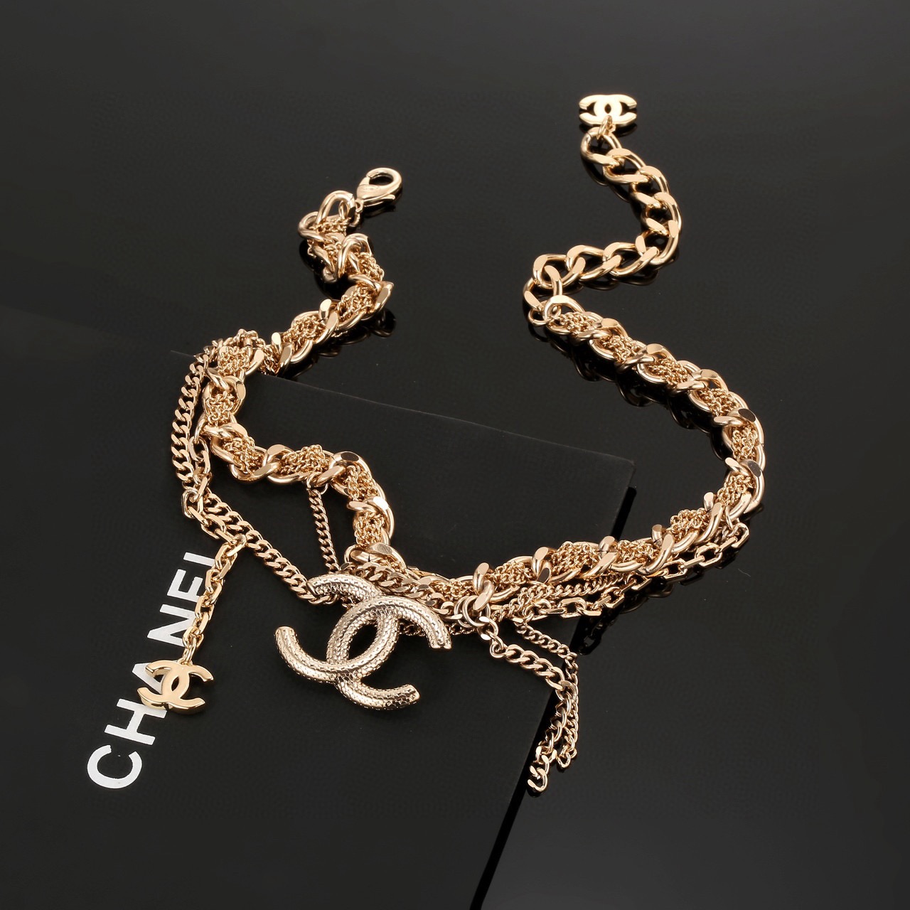 Chanel CHANEL 小香项链 高端品质 同材质 做工 细腻 本 多层链条设计