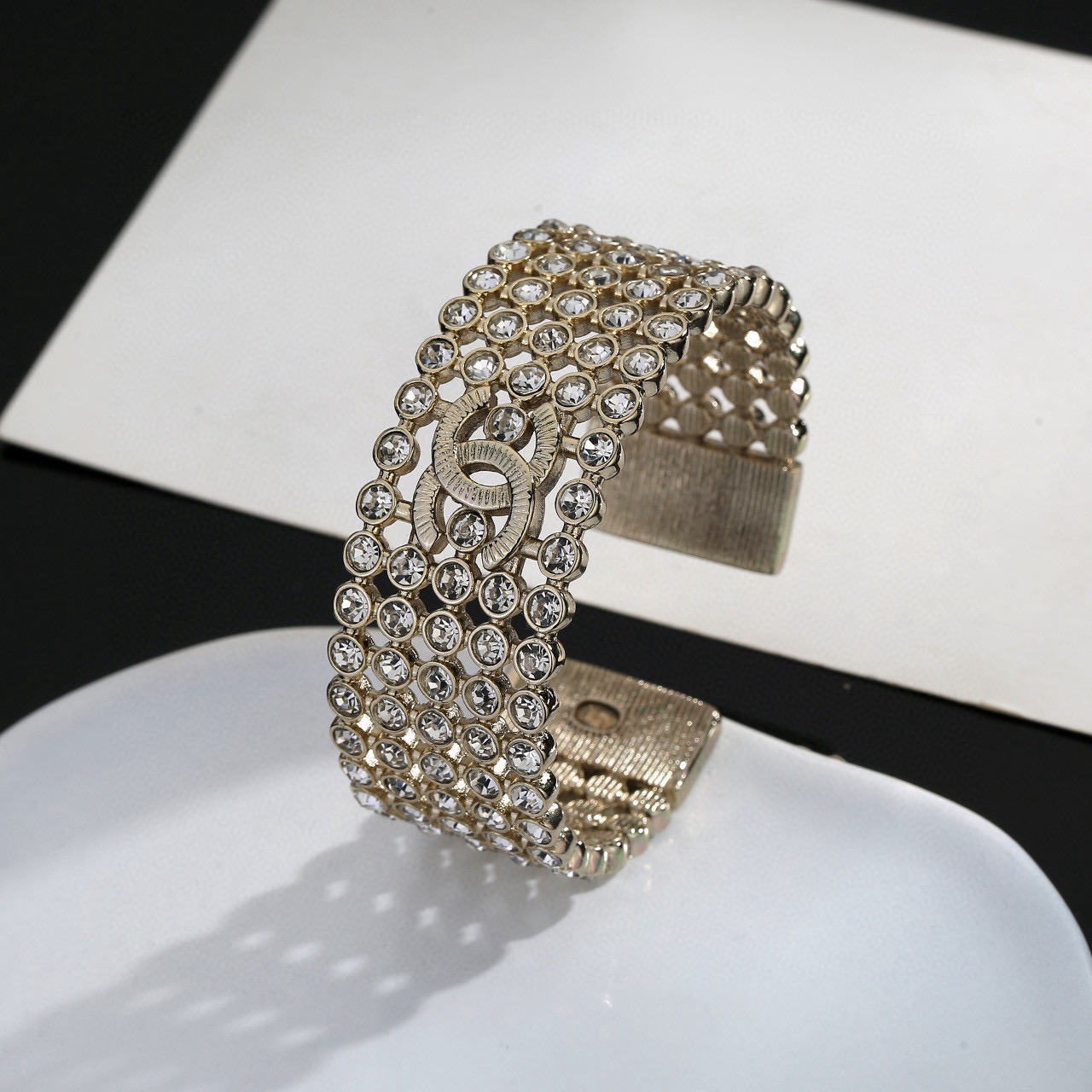 Chrome Hearts Ch@nel 香奈儿新款手镯 高端品质 重工打造 结合 cc