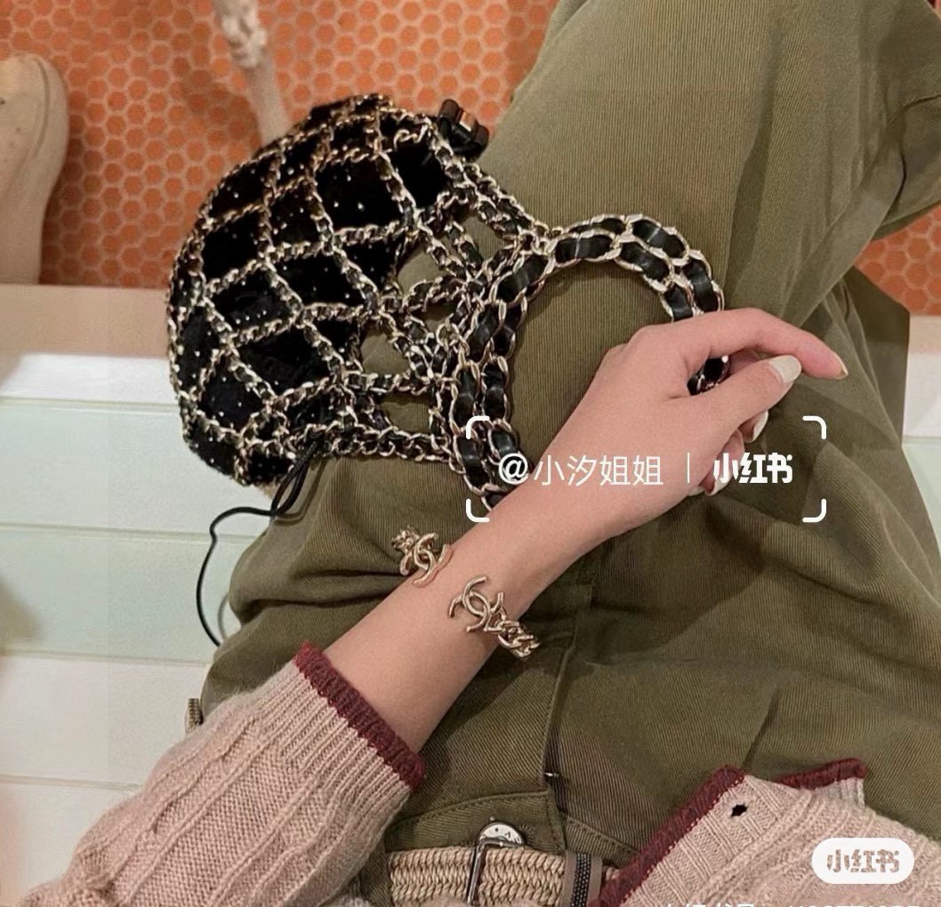 Chrome Hearts Ch@nel 香奈儿新款手镯 高端品质 重工打造