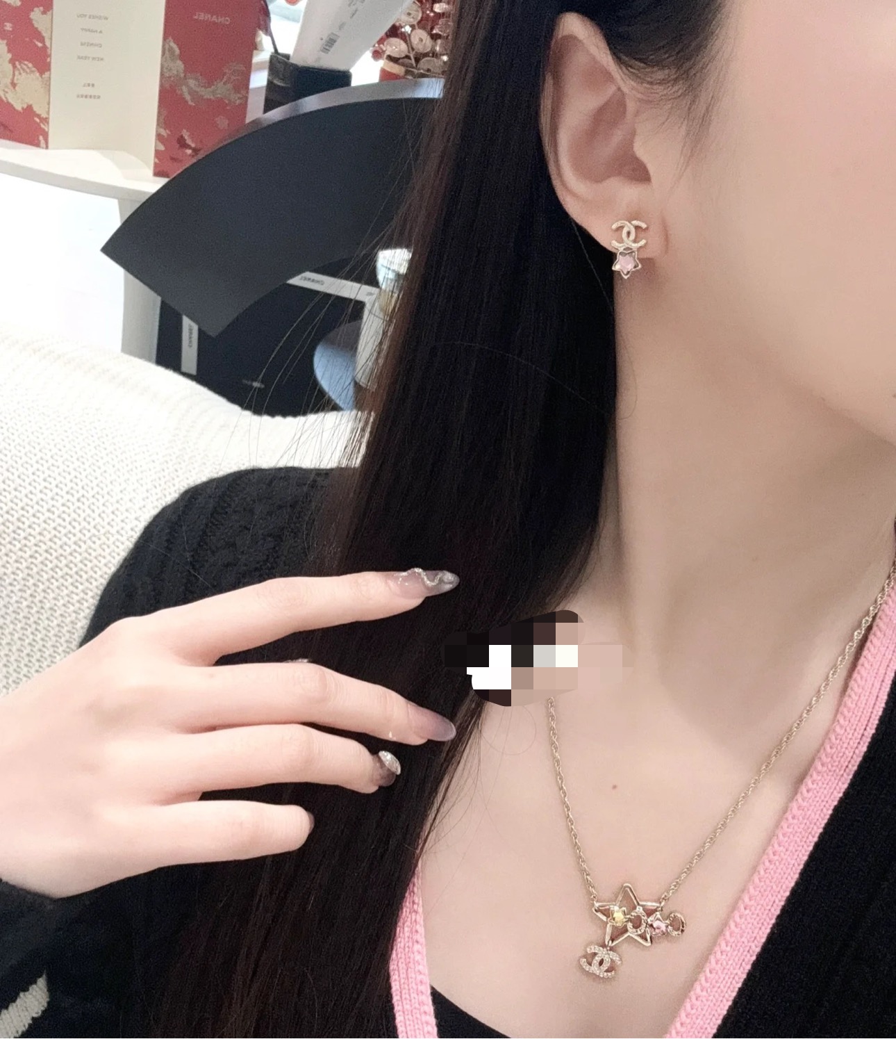 Chanel CHANEL 香奈儿星星项链 高端品质 同材质 做工 细腻 本 简约大方温文尔雅