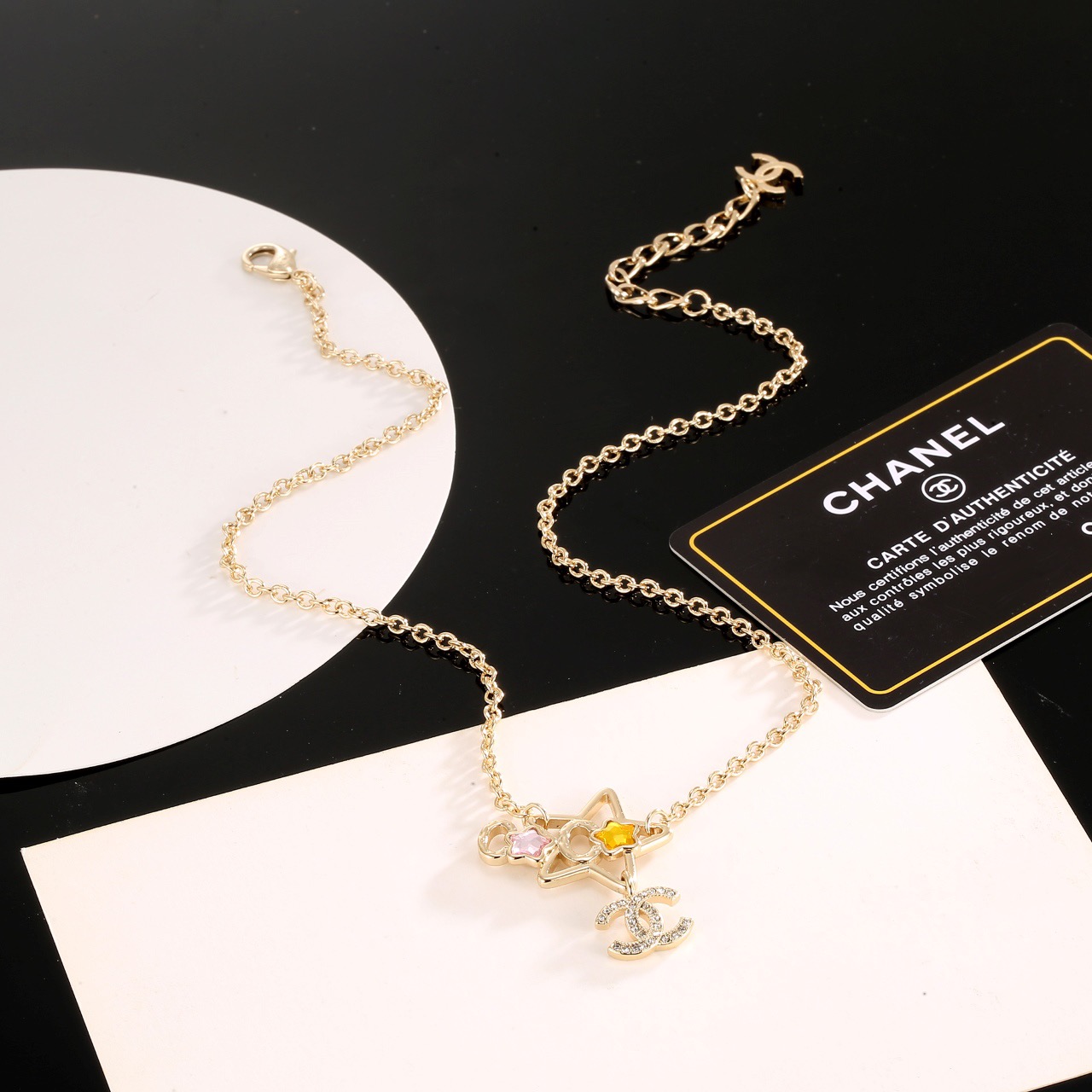 Chanel CHANEL 香奈儿星星项链 高端品质 同材质 做工 细腻 本 简约大方温文尔雅