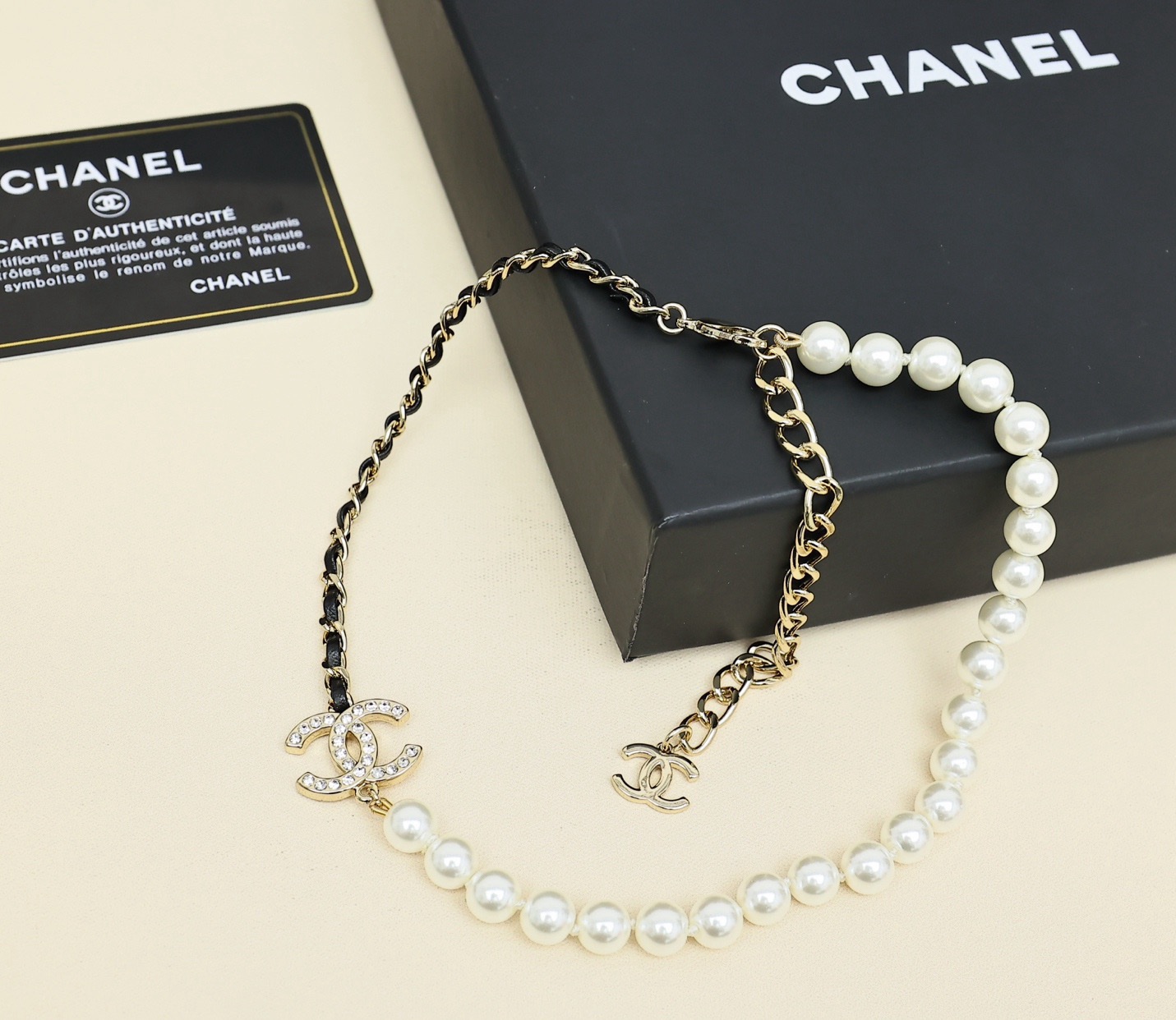 香奈儿 Chanel 高定典藏传世高定珠宝耳环项链戒指首饰 #B886E9ED 2