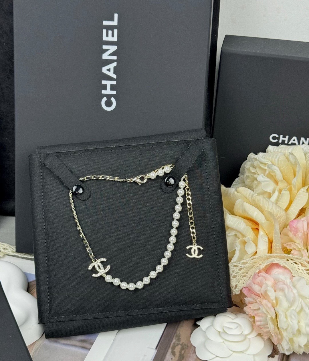 香奈儿 Chanel 高定典藏传世高定珠宝耳环项链戒指首饰 #B886E9ED 5
