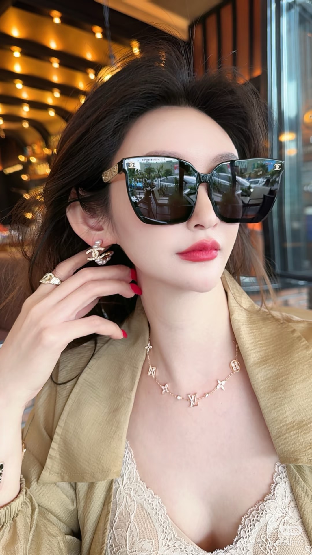 louis vuitton blooming supple necklace