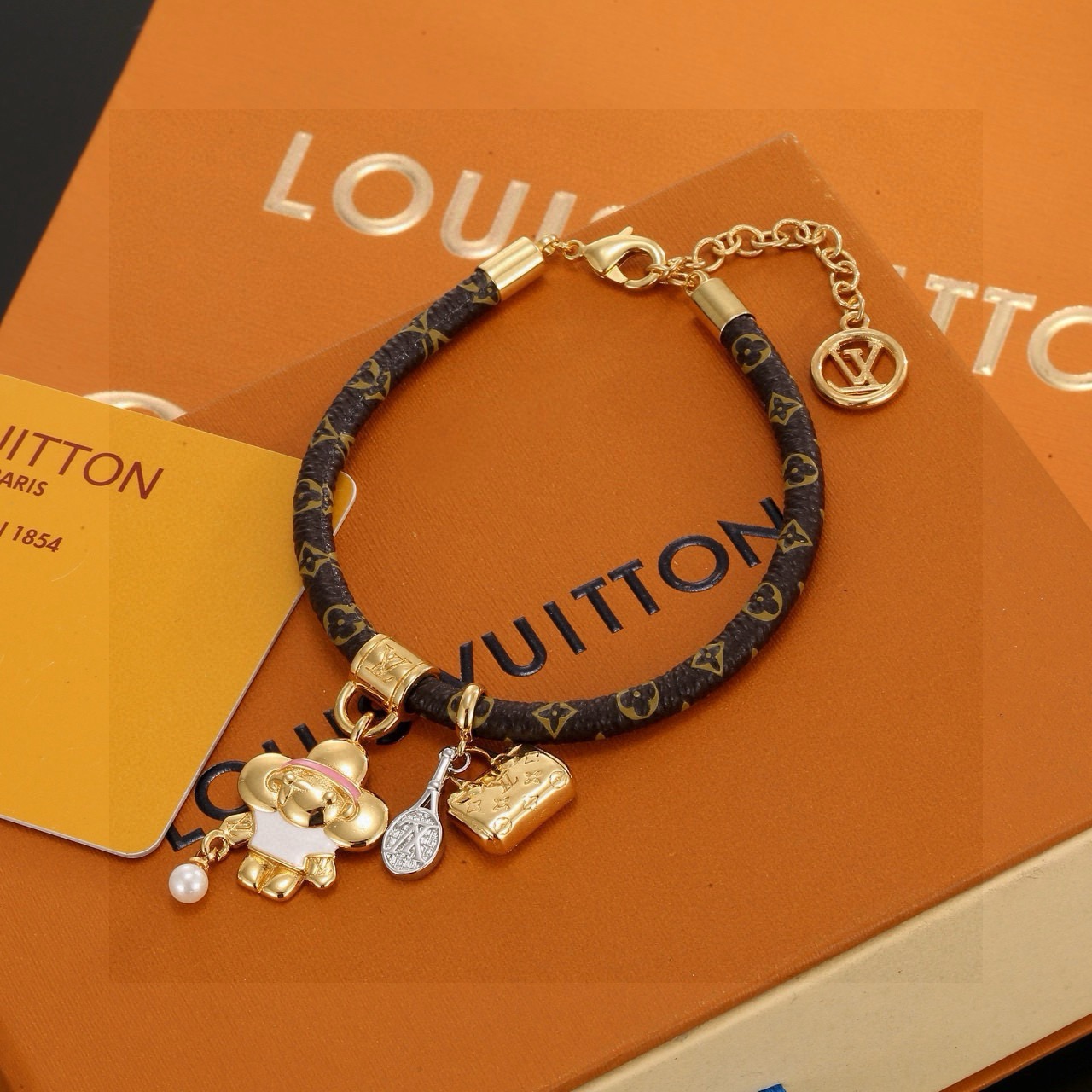 louis vuitton lv push bracelet