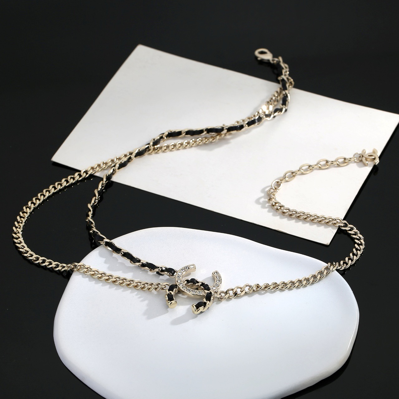 Chanel Haute Couture Haute Joaillerie Fine Jewelry Earrings Necklace 4