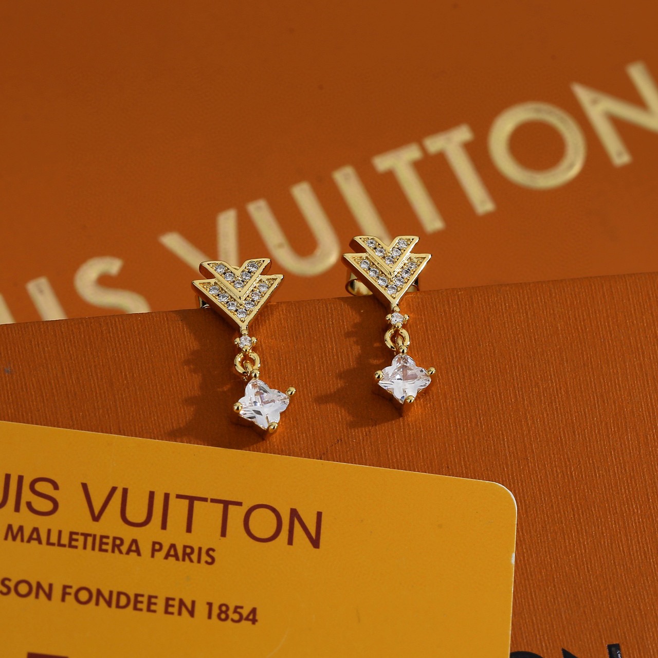 路易威登 Louis Vuitton 传世高定珠宝耳环项链戒指首饰 #990416CE 4