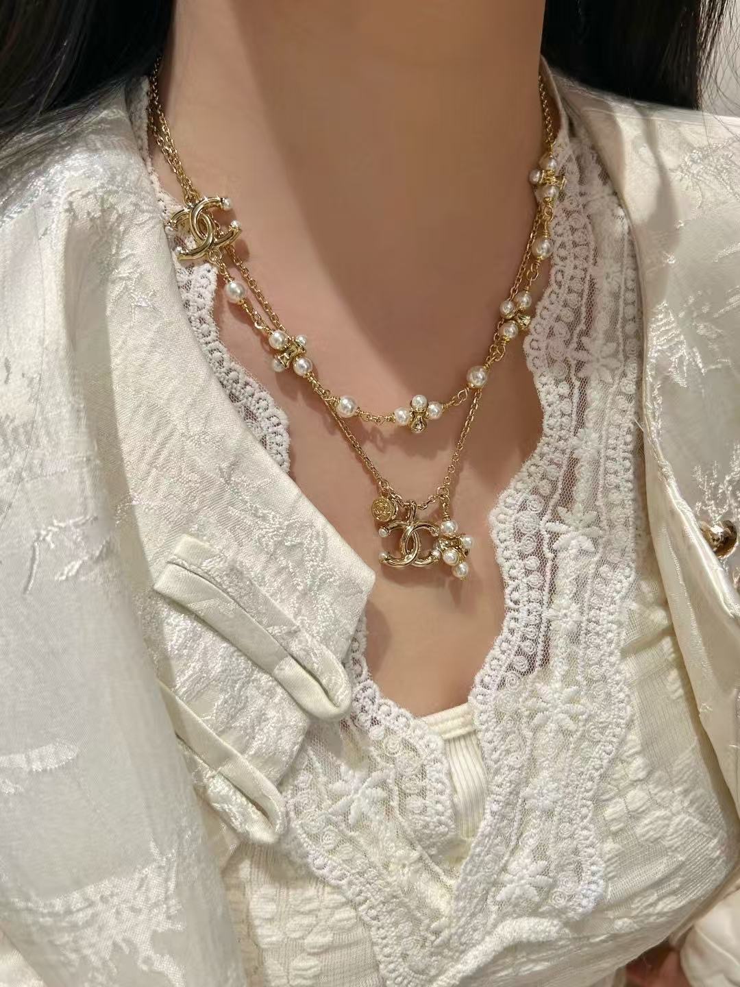 香奈儿 Chanel 高定典藏传世高定珠宝耳环项链戒指首饰 #DA1162FD 5