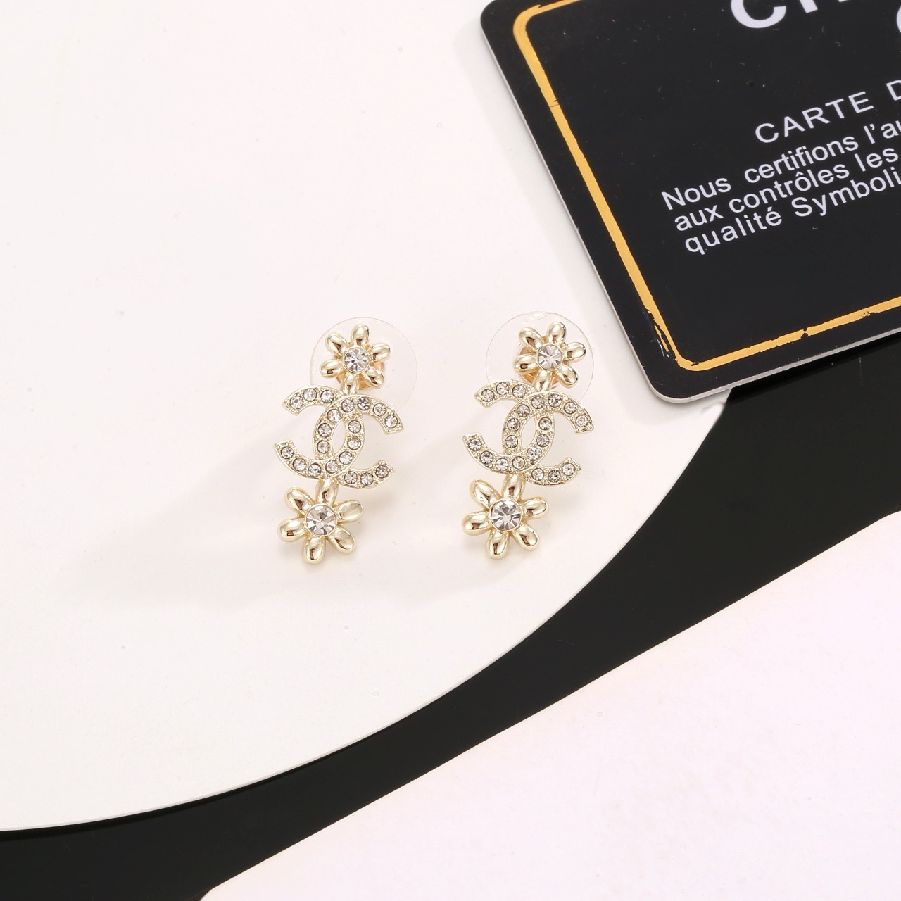 Chanel Haute Joaillerie Fine Jewelry Earrings Necklace Ring Ref 8