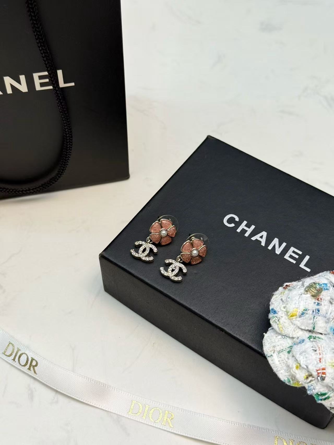 香奈儿 Chanel 传世高定珠宝耳环项链戒指首饰 #DAF2CEF7 3