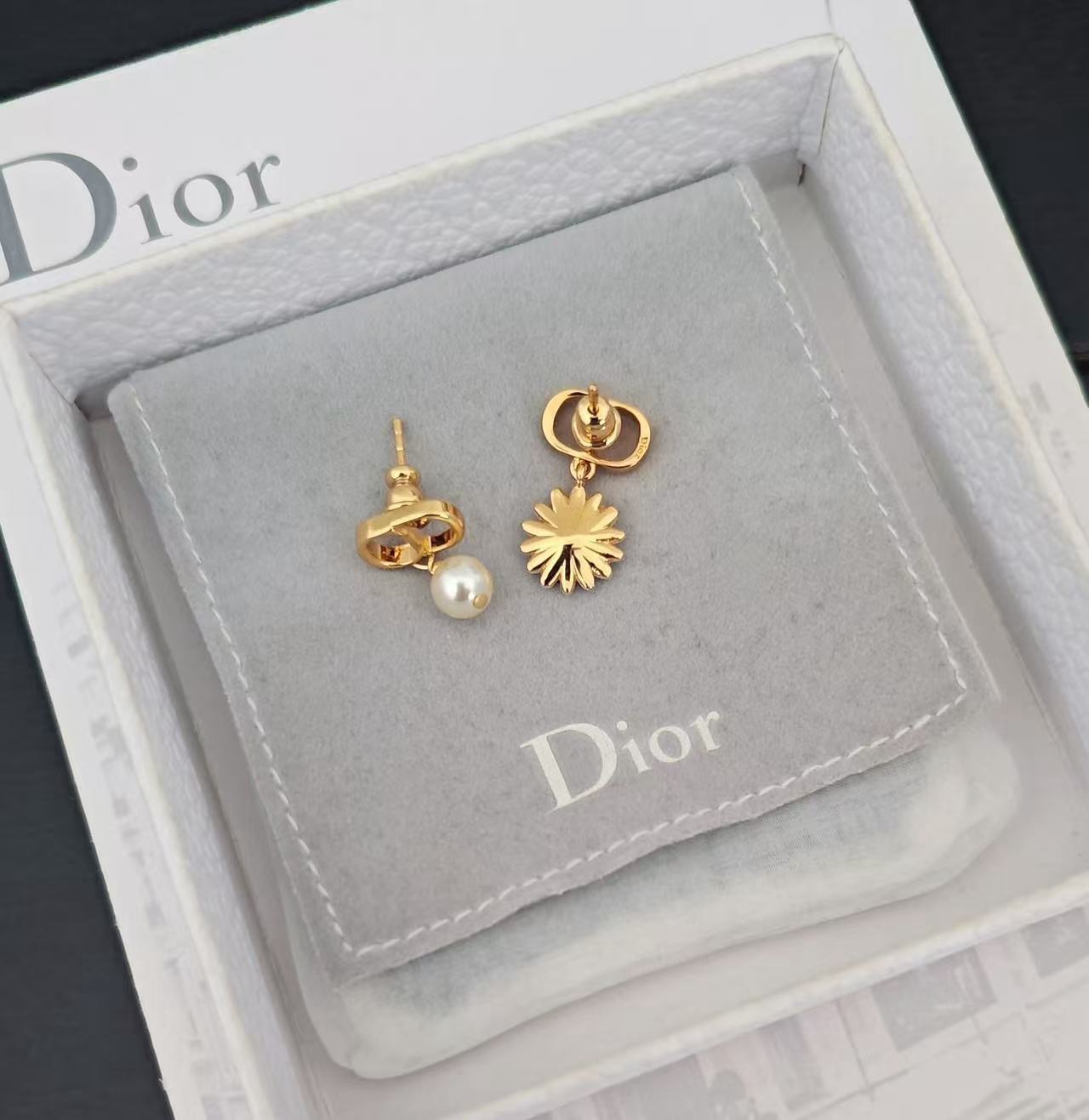 迪奥 Dior 传世高定珠宝耳环项链戒指首饰 #29E579D4 6