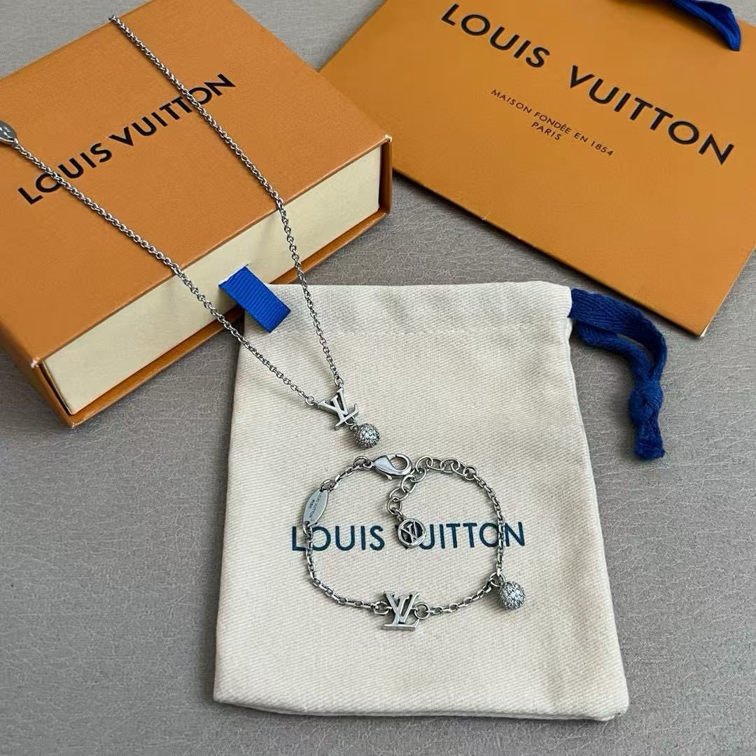 路易威登 Louis Vuitton 传世高定珠宝耳环项链戒指首饰 #0CF3E286 7