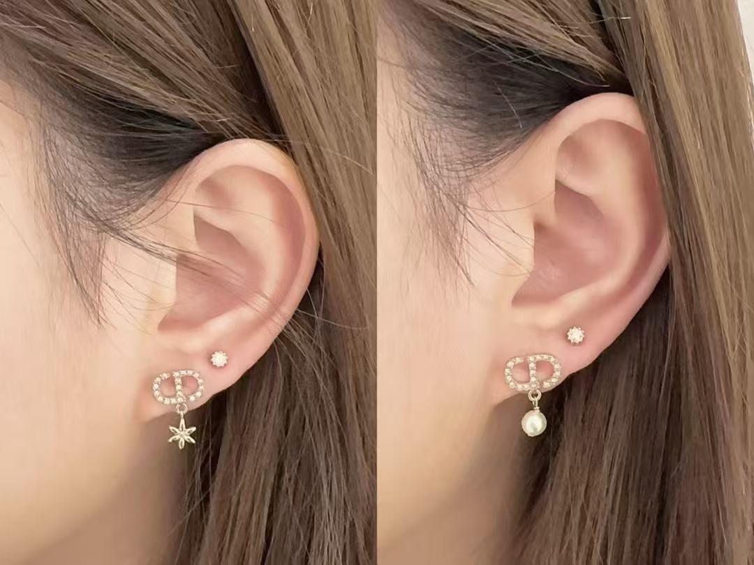 Dior earrings ❣cd earrings 360° Dior 5