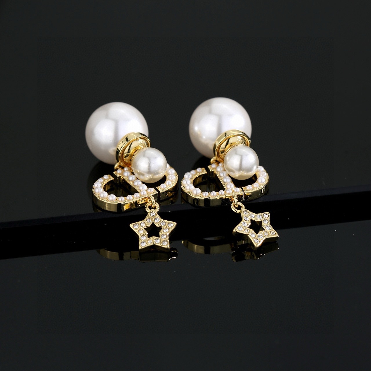 Dior earrings ❣cd earrings 360° Dior 4