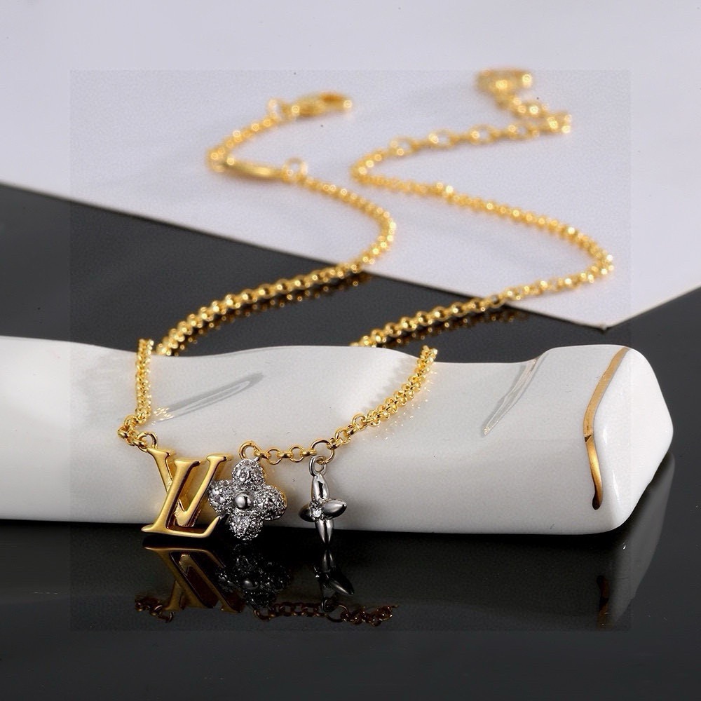 louis vuitton lv twig necklace