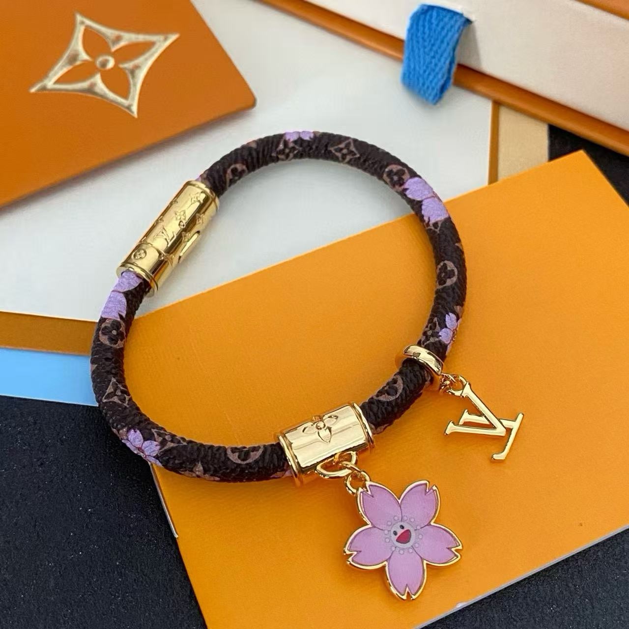 louis vuitton cherry blossom bracelet