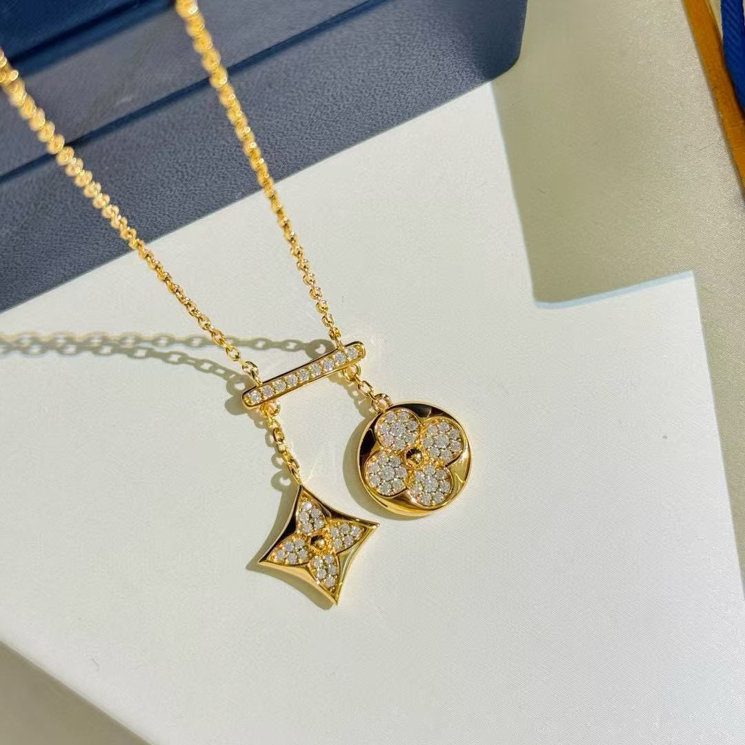 louis vuitton lv signet necklace
