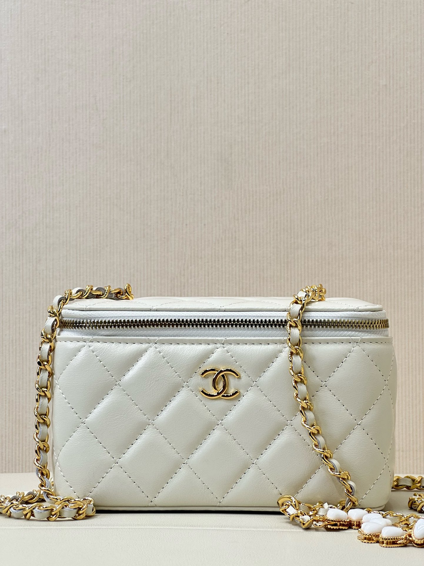 CHANEL hartvormige box bag lamsleer hartvormige ketting schouder-crossbody-handtas verfijnd veelzijdig praktische capaciteit origineel leer topkwaliteit