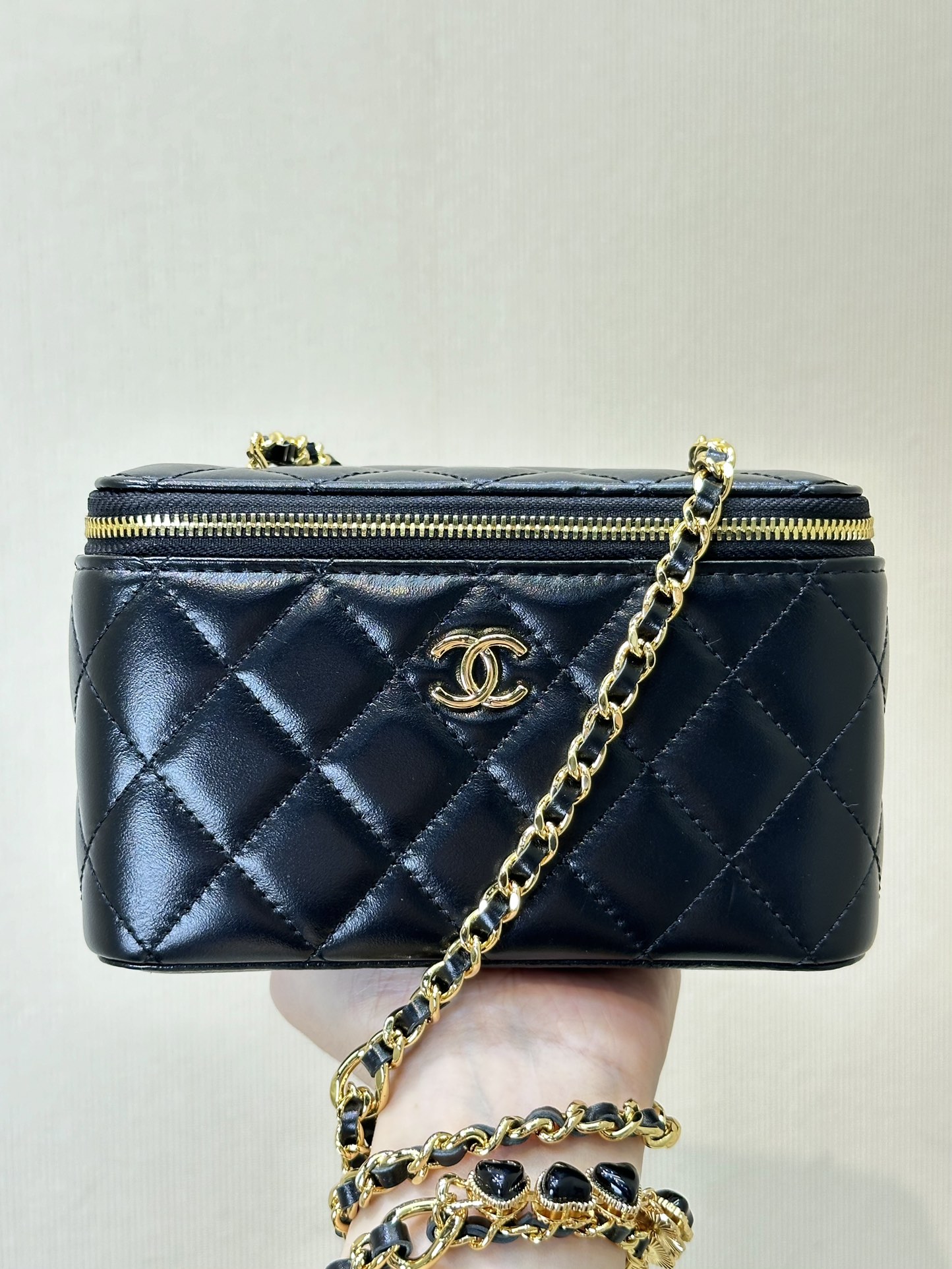 CHANEL hartvormige box bag lamsleer hartvormige ketting schouder-crossbody-handtas verfijnd veelzijdig praktische capaciteit origineel leer topkwaliteit