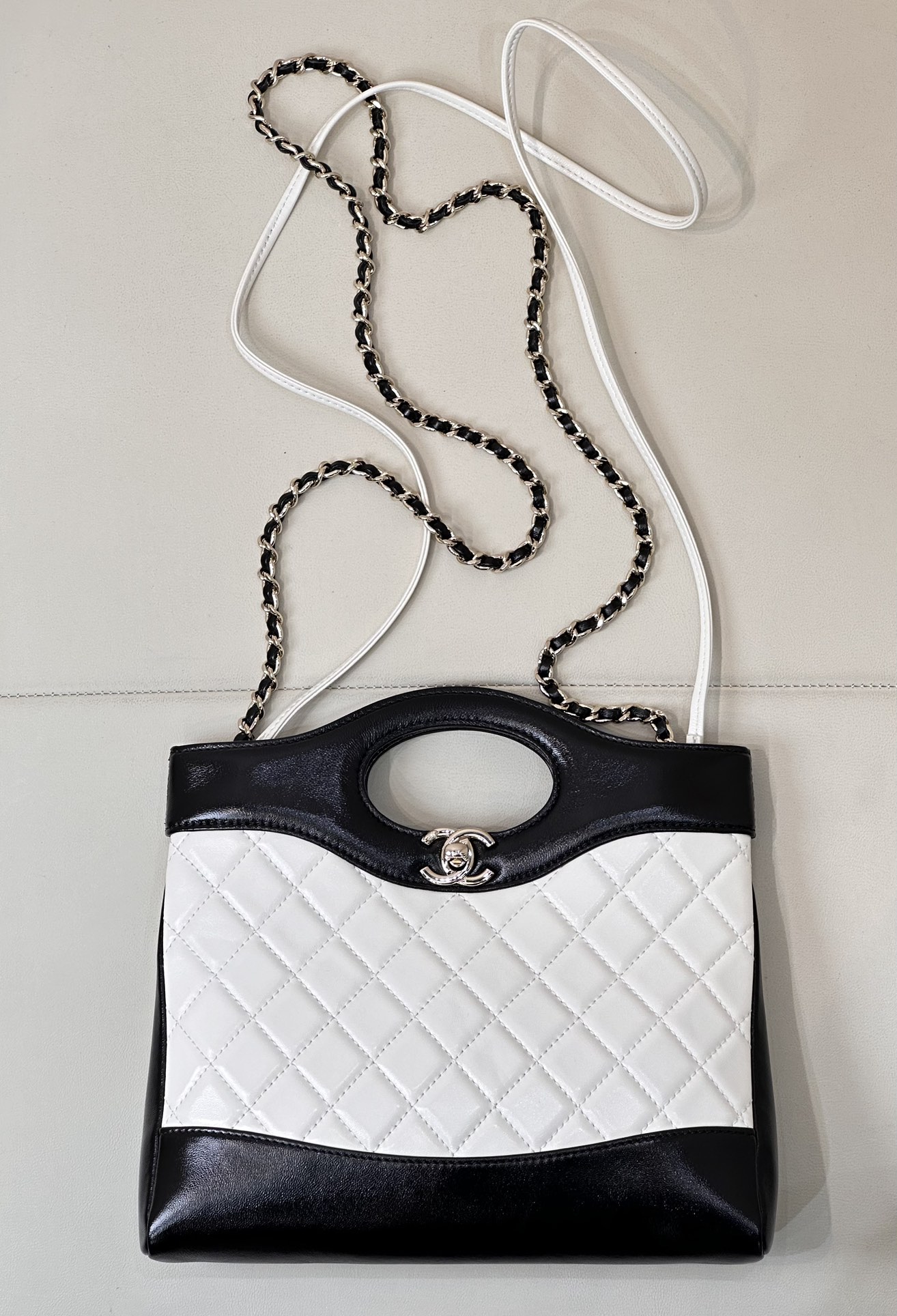 CHANEL 31Bag сумка складная расслабленный стиль винтажный японский ромбовидная стёжка цепочка из кожи плечевая ручная универсальная лимитированная — высшее качество