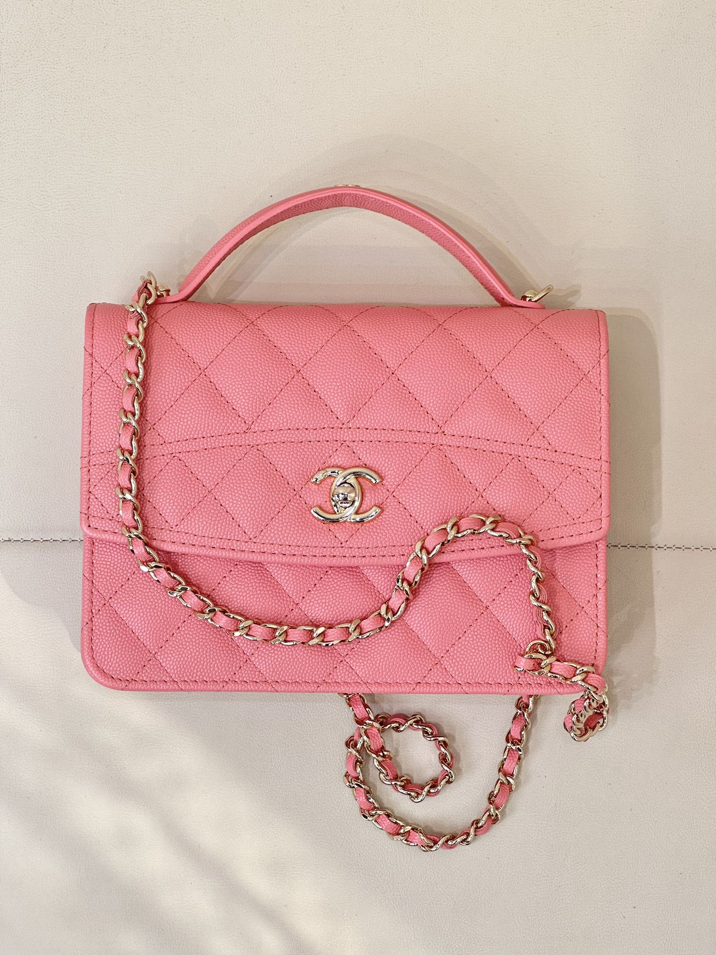 CHANEL 25C mini rugzak vierkante crossbody sweet cool meerdere draagwijzen grote capaciteit lichtgewicht high-end droomtas oude kanalen - topkwaliteit