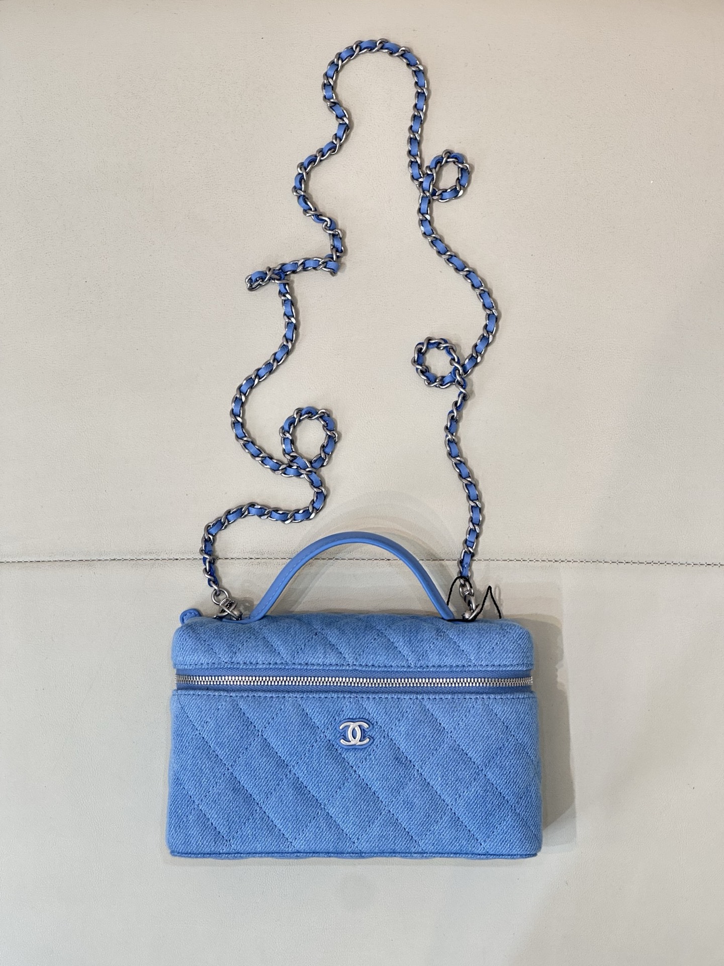 CHANEL 25P Nouveauté Sac Boîte à Lunch Introuvable Matelassé Chaîne Cuir Bandoulière Sac à Main Luxueux Cuir d'Origine Qualité Supérieure Canal-Privilégié