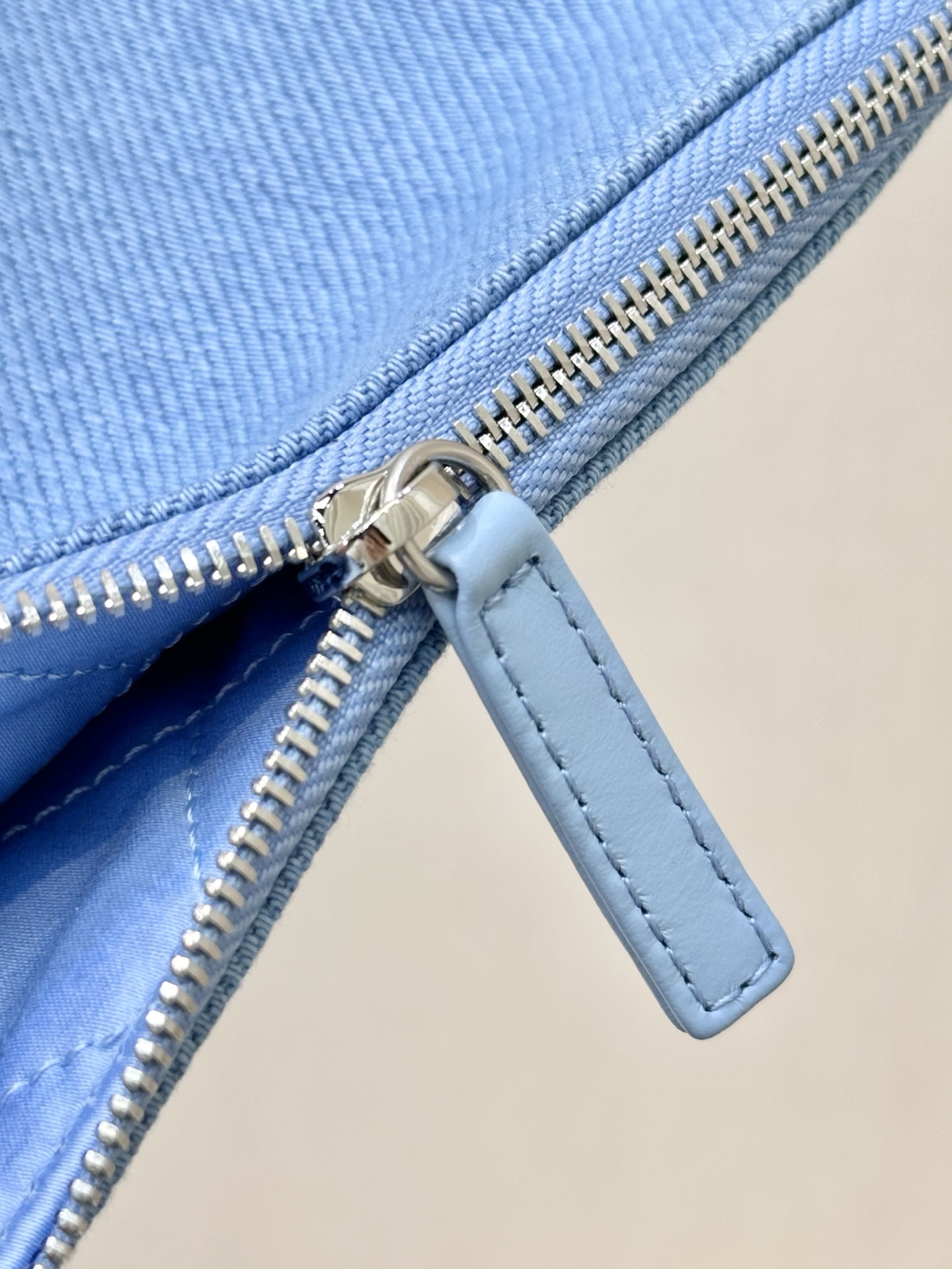 Chanel Denim Pouch with Zipper and Card Slots - Light Blue 9 i1745057391812 2441 0 7