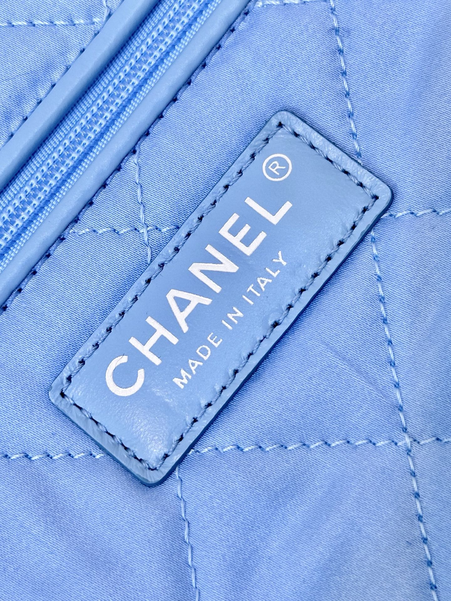 Chanel Blue Denim & Quilted Flap Bag with Chain, Removable Pouch 4 i1745057496908 5604 0 2