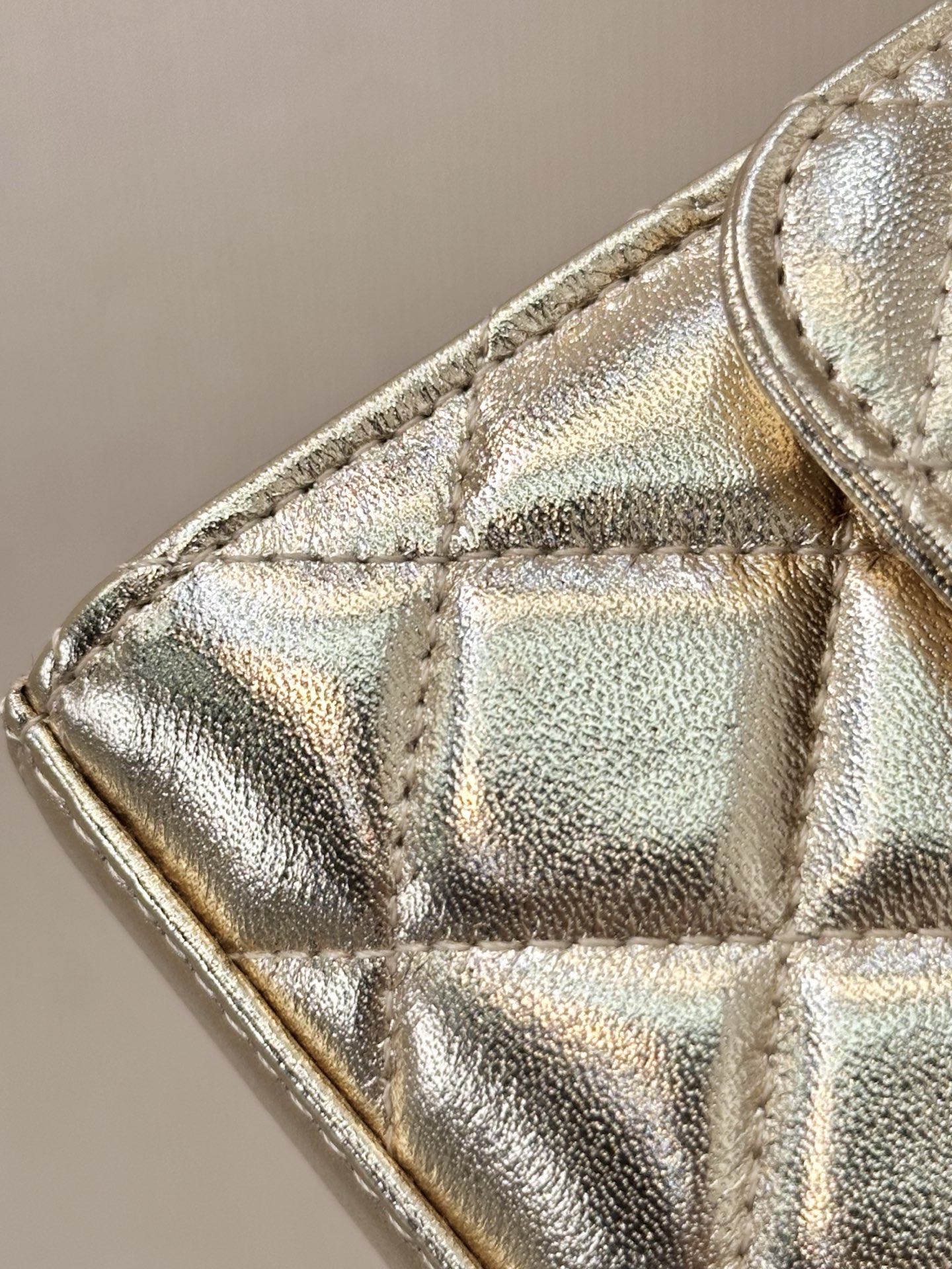 Elegant Metallic Lambskin Quilted Flap Bag with Chain Strap and CC Clasp 3 i1749897195527 1225 0 2