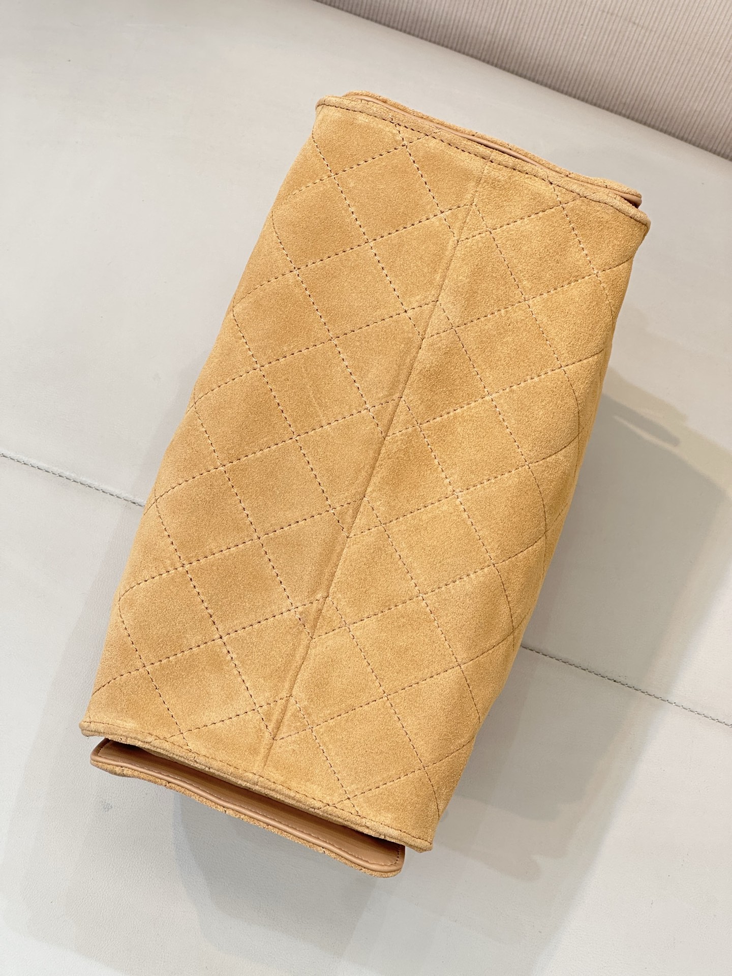 Chanel 25C Early Spring Multi-Pocket Hobo Bag - Brown Suede, Retro Gold Hardware 10 i1750154130939 7070 0 8