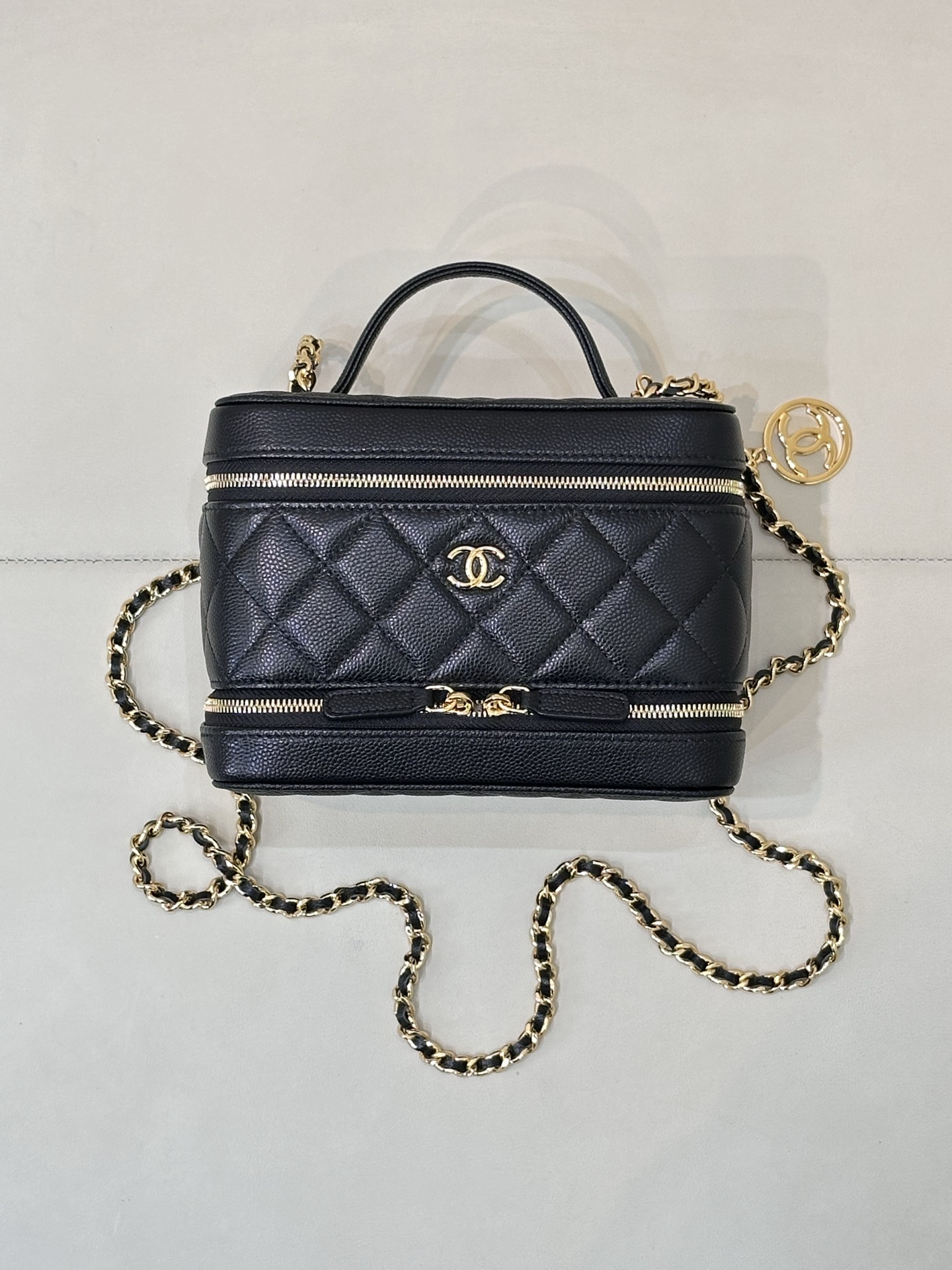 CHANEL 25A dubbele box tas handgemaakt vintage stijl handtas crossbody verfijnd veelzijdig - topkwaliteit