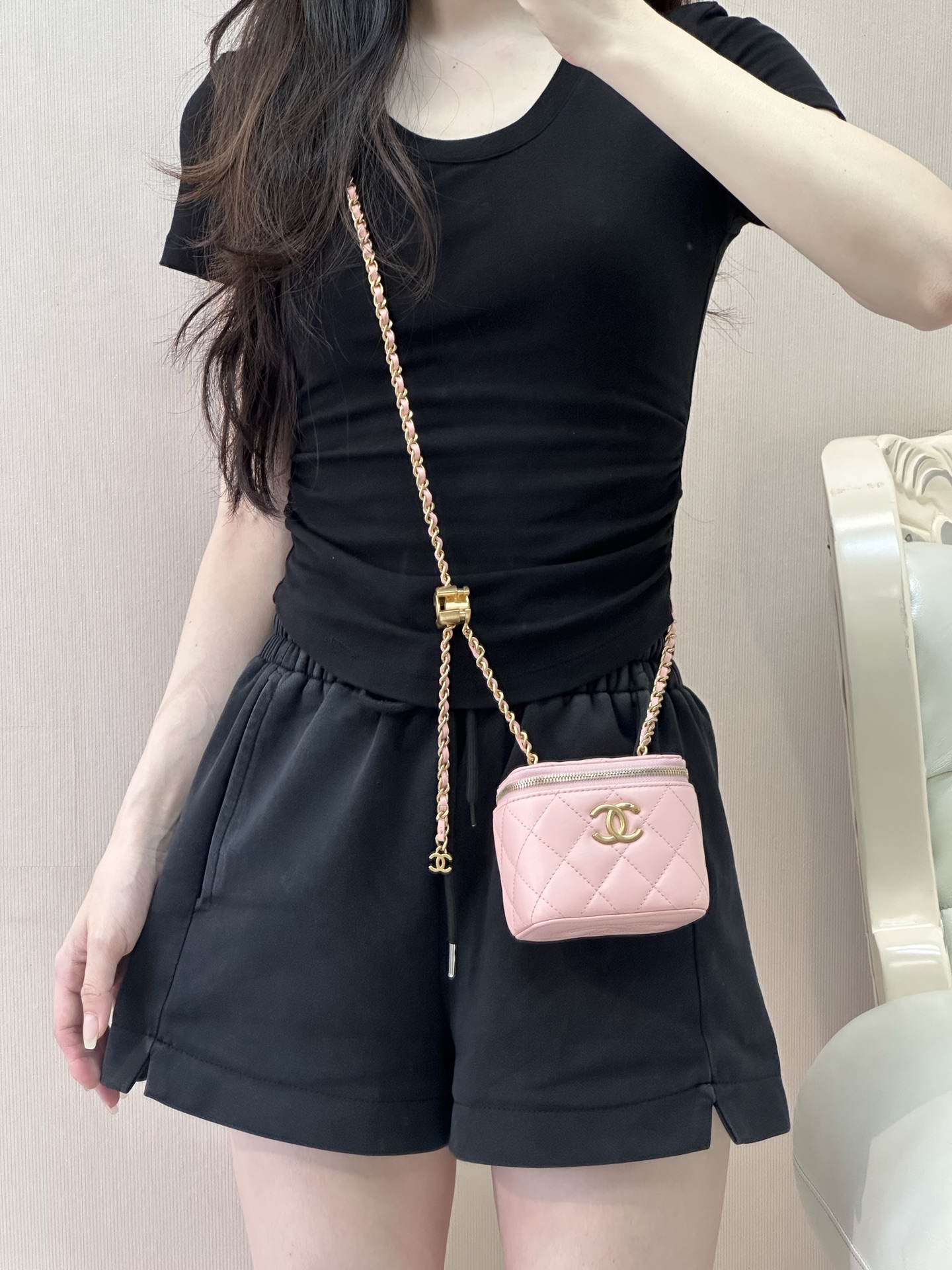 3941 modelo mini/rosa parte superior del cuerpo