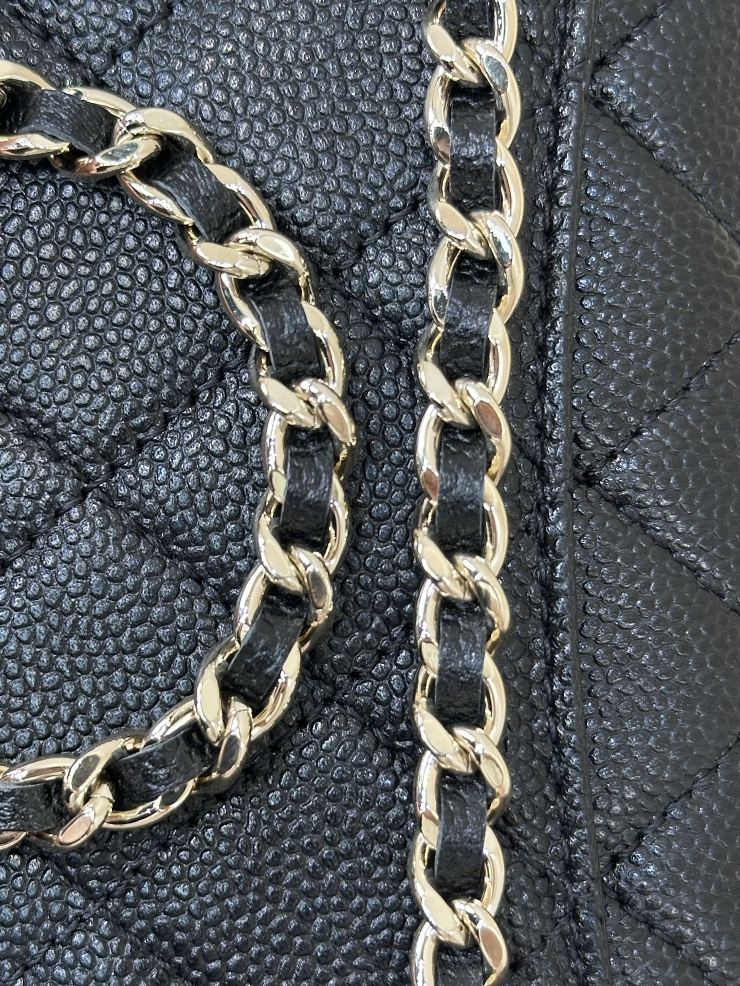 Chanel Quilted Leather Shoulder Bag with Silver-Tone Hardware 9 i1758270332340 4464 0 7