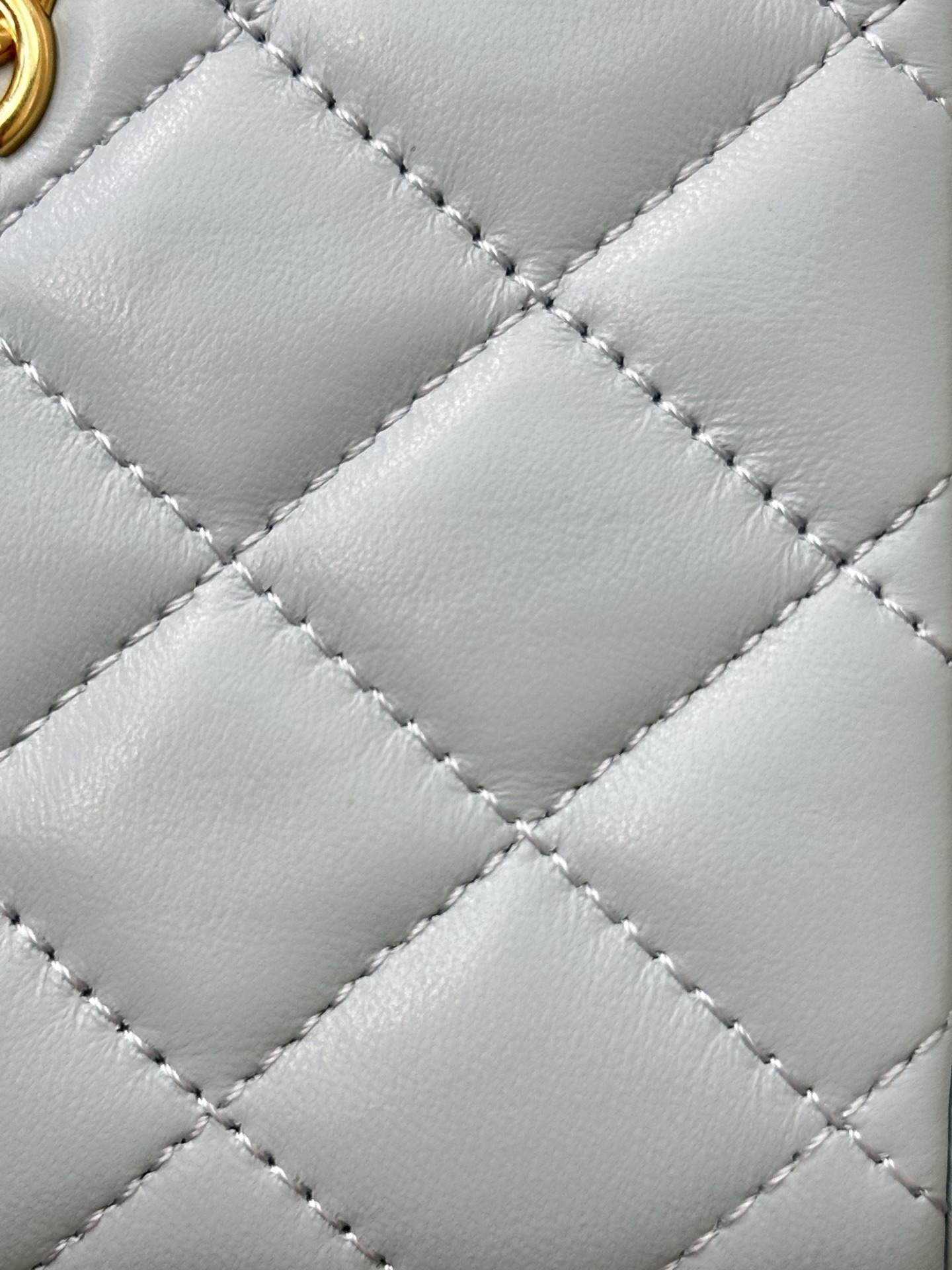 Chanel Lambskin Quilted Vanity Bag with Chain, Light Blue, Gold Hardware 11 i1758271002727 5178 0 9