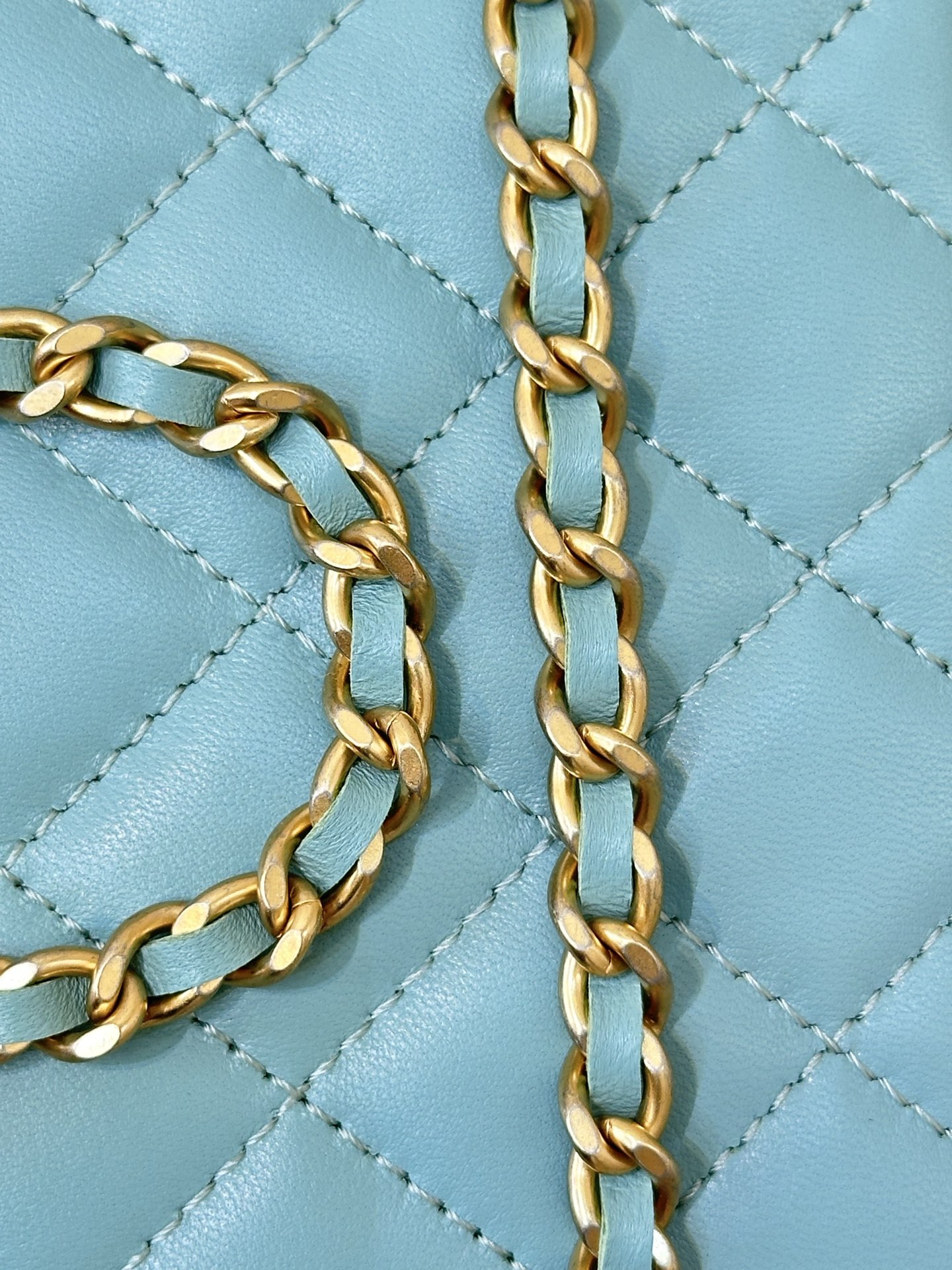 Elegant Quilted Leather Vanity Case with Chain Strap and CC Logo 10 i1758271017838 3196 0 8