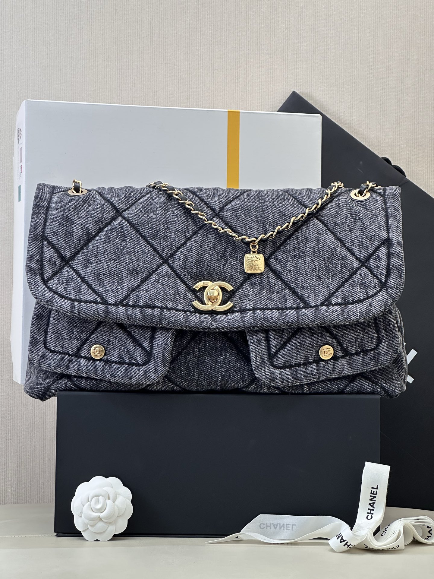 Paquete completo AS5727 denim negro