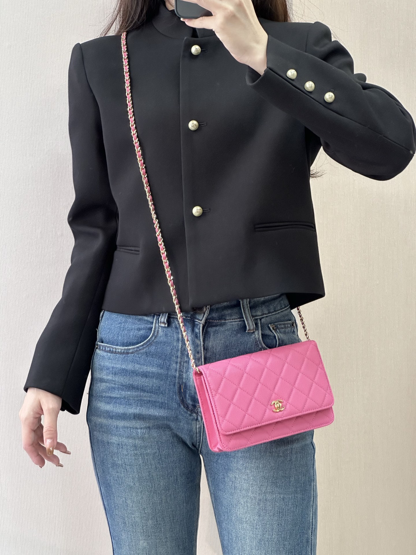 NO:674058,4241 plum red/ball pattern upper body,chanel wallet,chanel,wallets198609094241 梅红色/球纹上身,chanel钱包,chanel,wallets,欧美剧