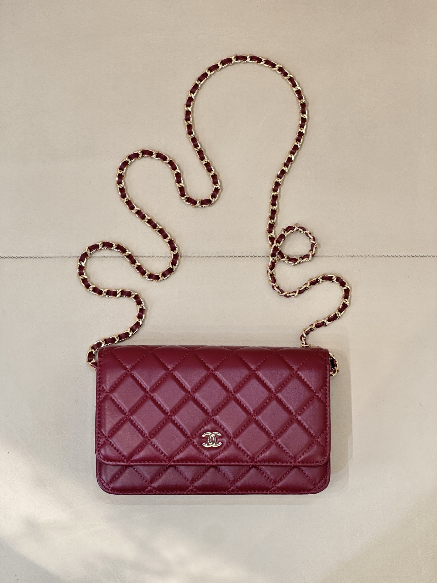 NO:853362,0250 burgundy/sheepskin/gold buckle,chanel wallet,chanel,wallets,sheepskin198609090250 酒红色/羊皮/金扣,chanel钱包,chanel,wallets,sheepskin,欧美剧