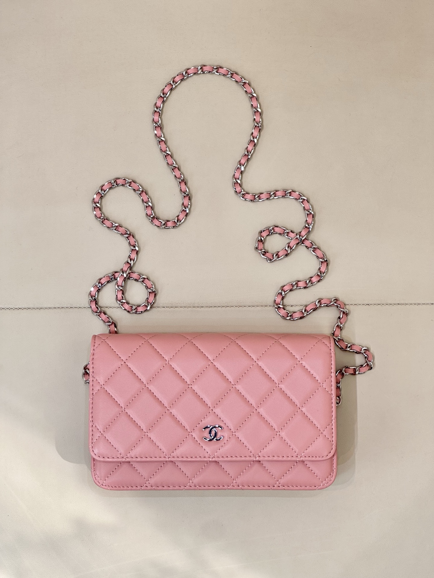 NO:853344,0250 pink/sheepskin/silver buckle,chanel wallet,chanel,wallets,sheepskin198609090250 粉色/羊皮/银扣,chanel钱包,chanel,wallets,sheepskin,欧美剧