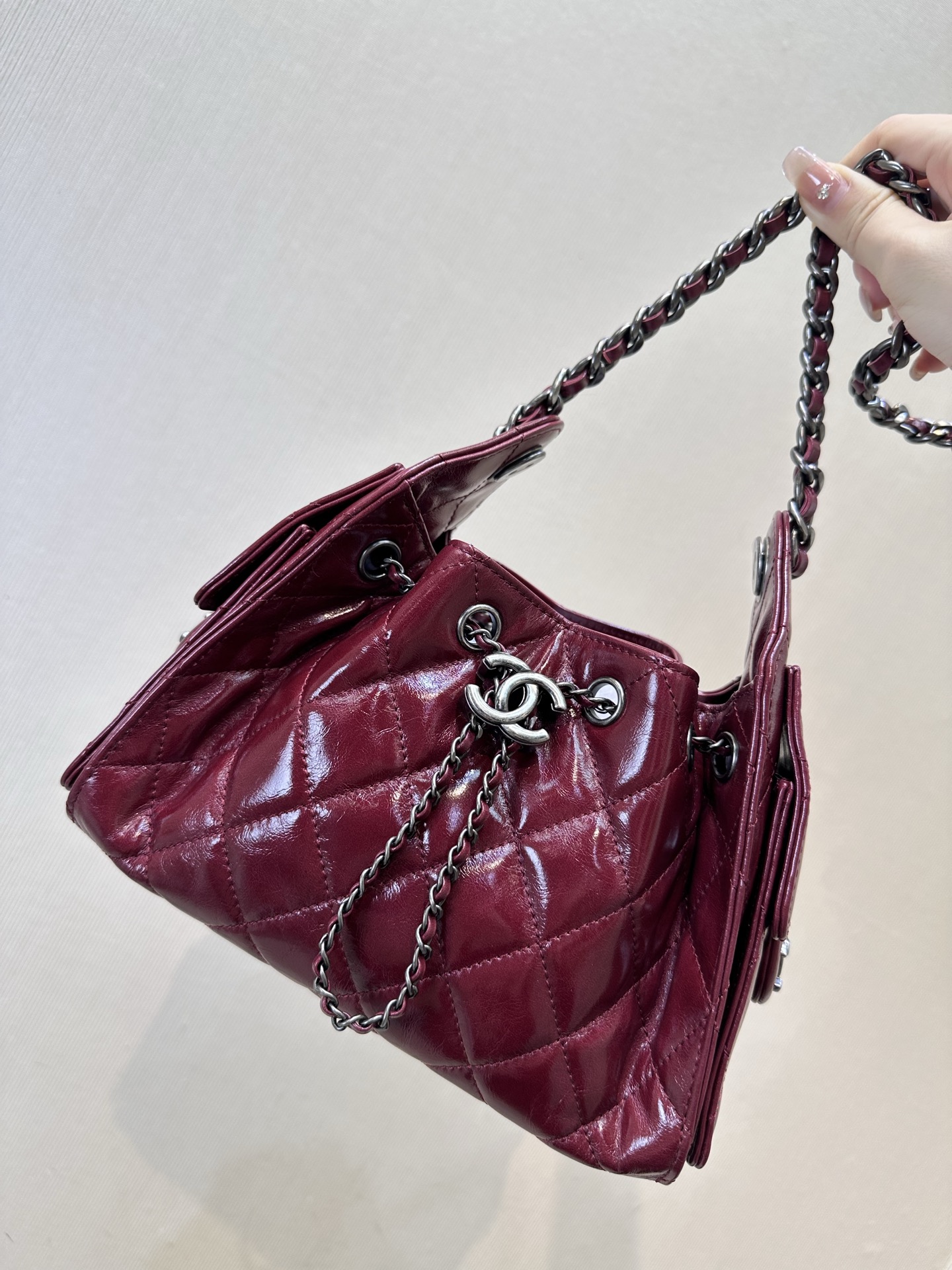 5631/5293 Los objetos reales son invencibles, ¡puedes entrar con los ojos cerrados! ! El bolso está hecho de piel de va…