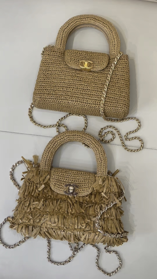 4416 El bolso de paja 𝖪𝖾𝗅𝗅𝗒 que ha sido tan popular finalmente está aquí ~