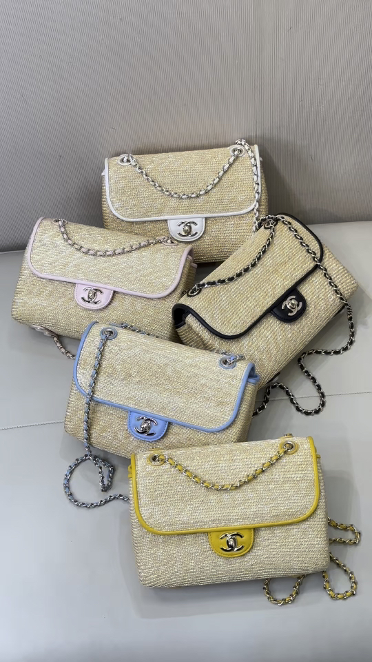 6017 Chanel Straw CF｜Lleva todo el verano a tus espaldas