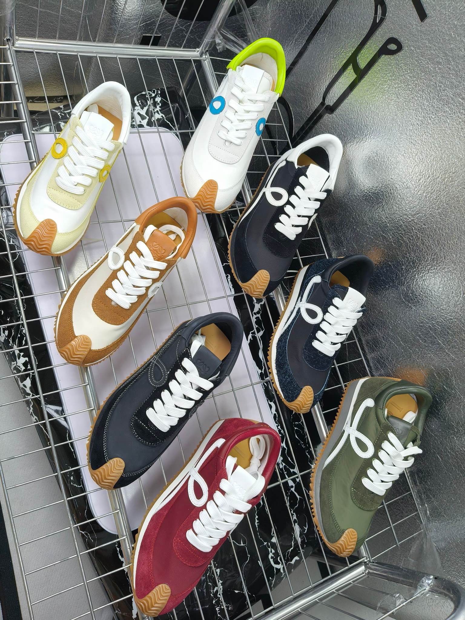 NO:535022,LOEWE Loewe Weide training shoes couples' color matching collection pictures, casual shoes/sports shoes, loewe, loewe, sneakers19860909LOEWE 罗意威德训鞋情侣款配色集合图,休闲鞋/运动鞋,loewe,loewe,sneakers,Women's Shoes