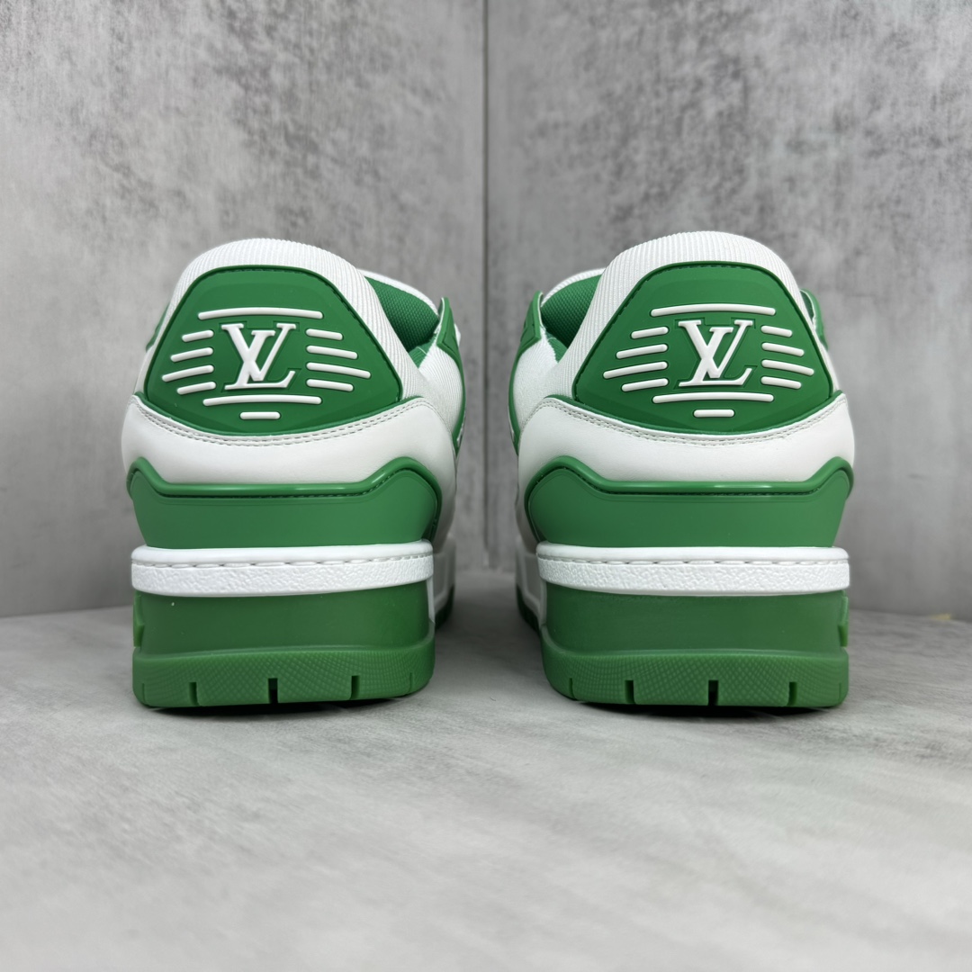 Louis Vuitton 新款上架 Louis Vuitton 23S走秀款 胖丁Trainer 面包鞋 滑板鞋 休闲 运动鞋 DIY串珠Louis vuitton 路易威登2023年男装春夏走秀款