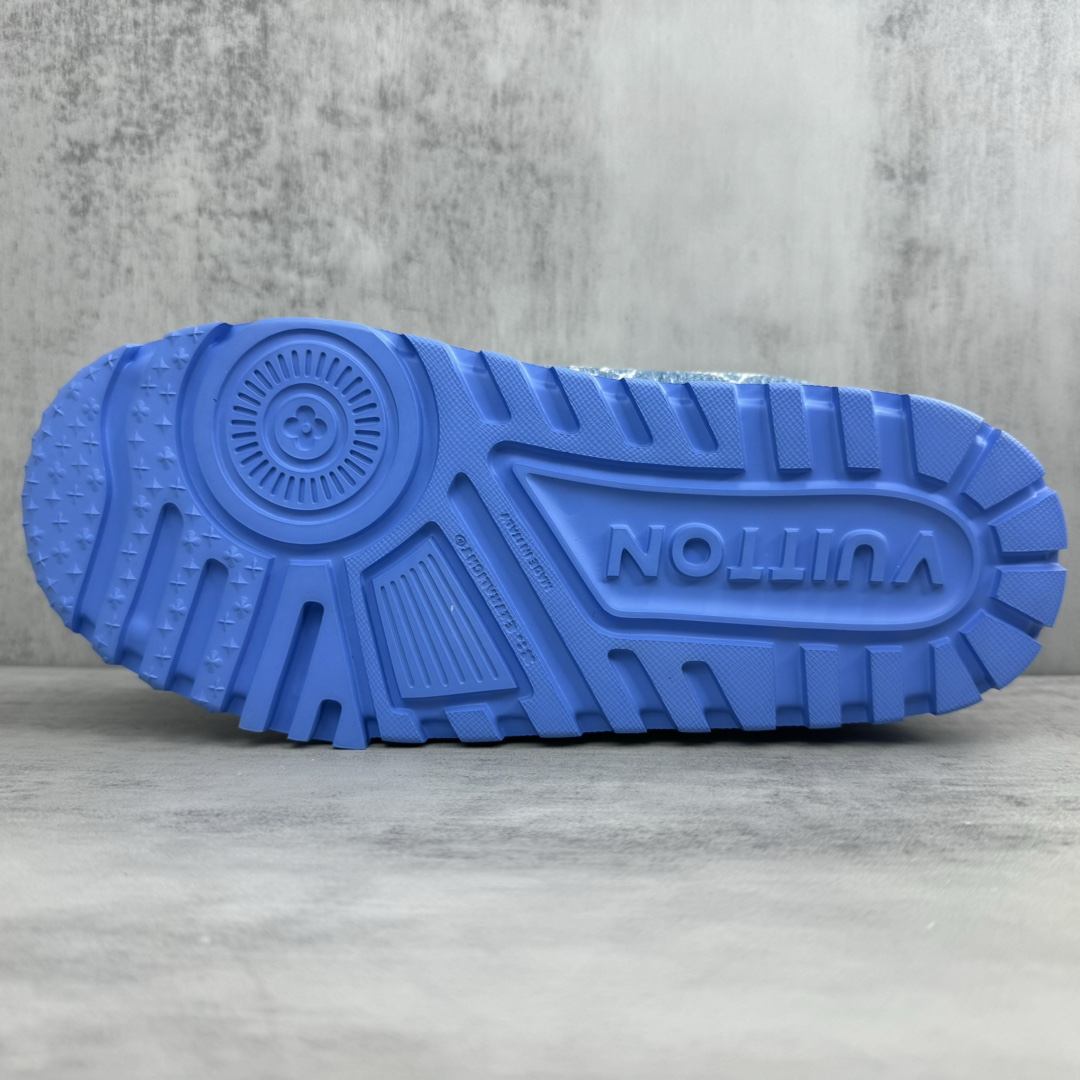 Louis Vuitton 新款上架 正确版 Louis*Vuitton* 24SS走秀款 胖丁Trainer 面包鞋 滑板鞋 休闲 运动鞋 DIY串珠Loui* vuitto* 2024年男装春夏走秀款